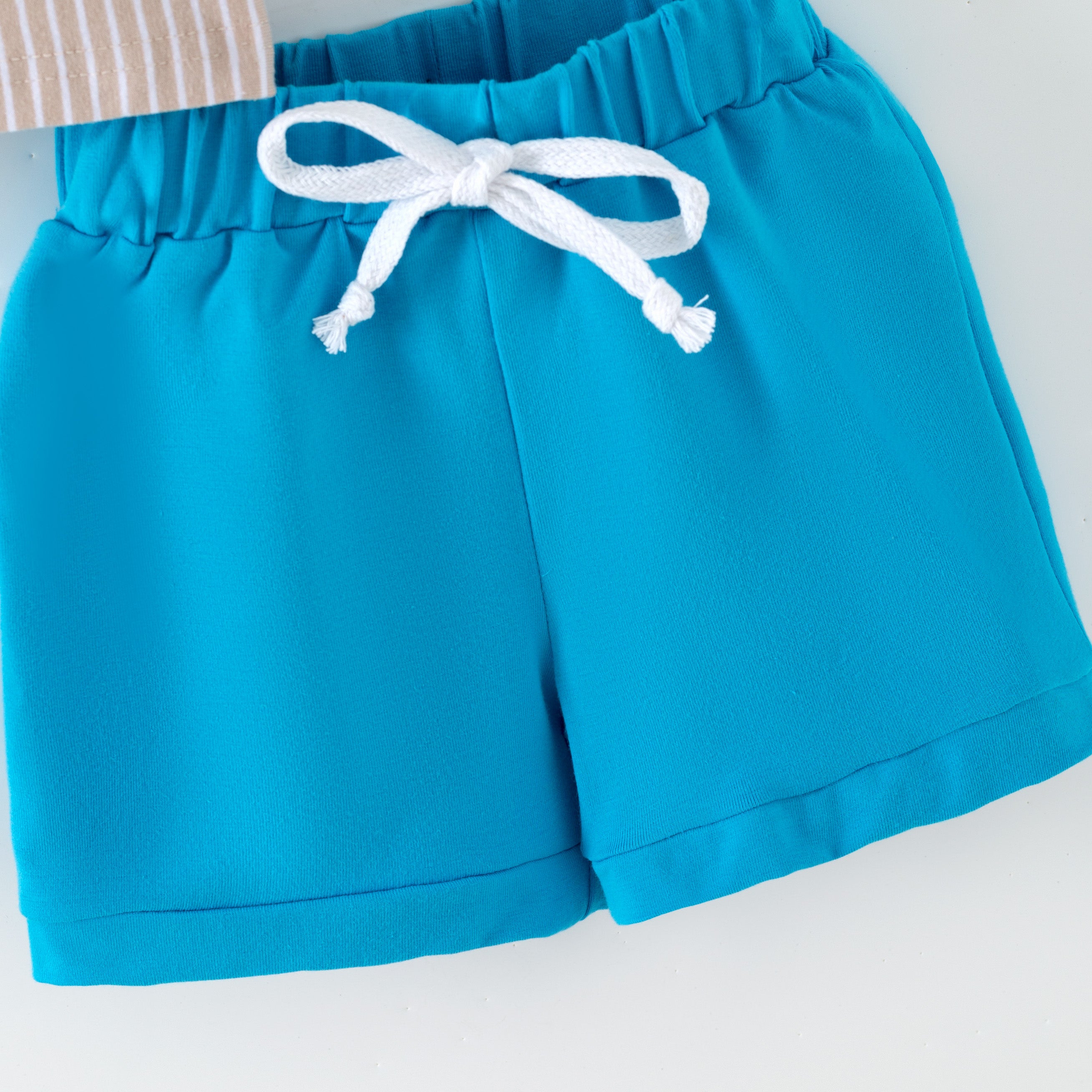 (In Stock)Siblings Easter Embroidery Cotton Shorts Set&Romper