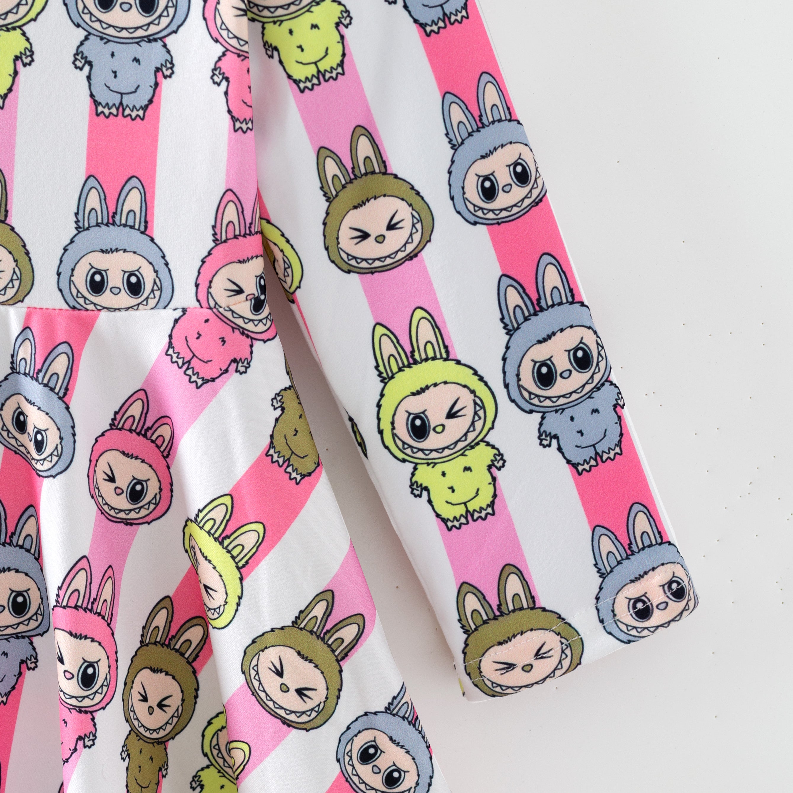 (Pre Order,Prepack Zone)Girls Christmas LBB Print Dress(Mix Size)