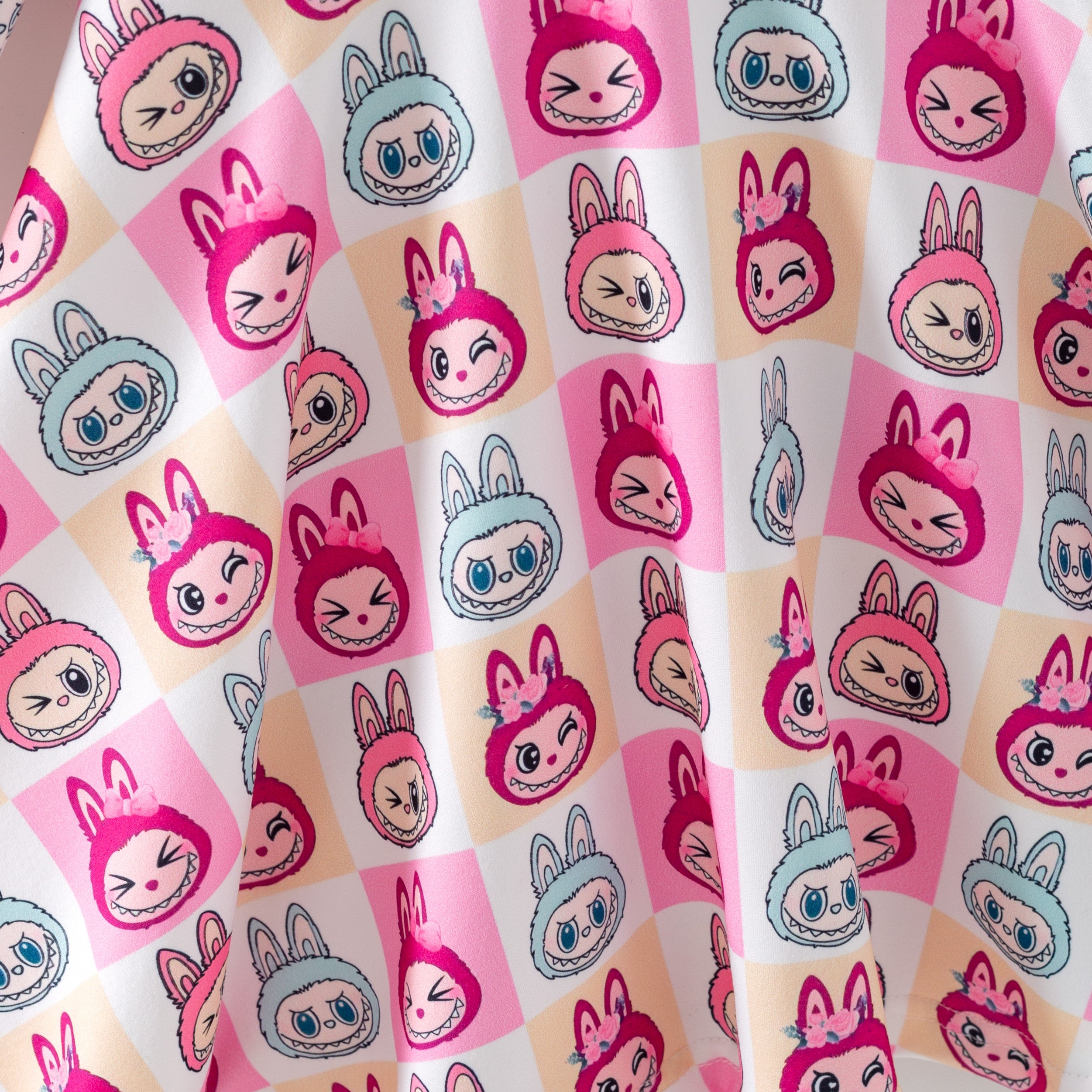 (Pre Order,Prepack Zone)Girls Christmas LBB Print Dress(Mix Size)