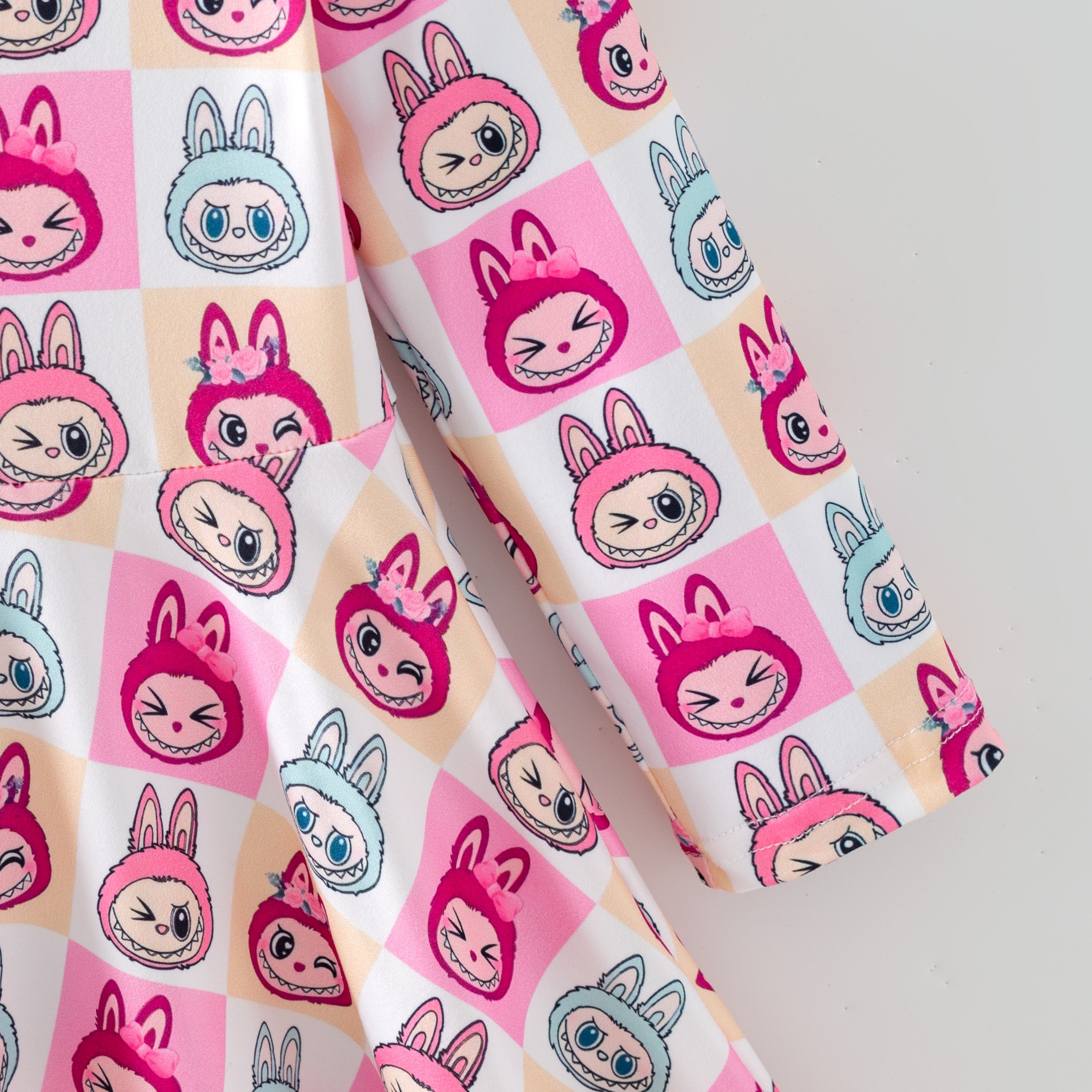 (Pre Order,Prepack Zone)Girls Christmas LBB Print Dress(Mix Size)