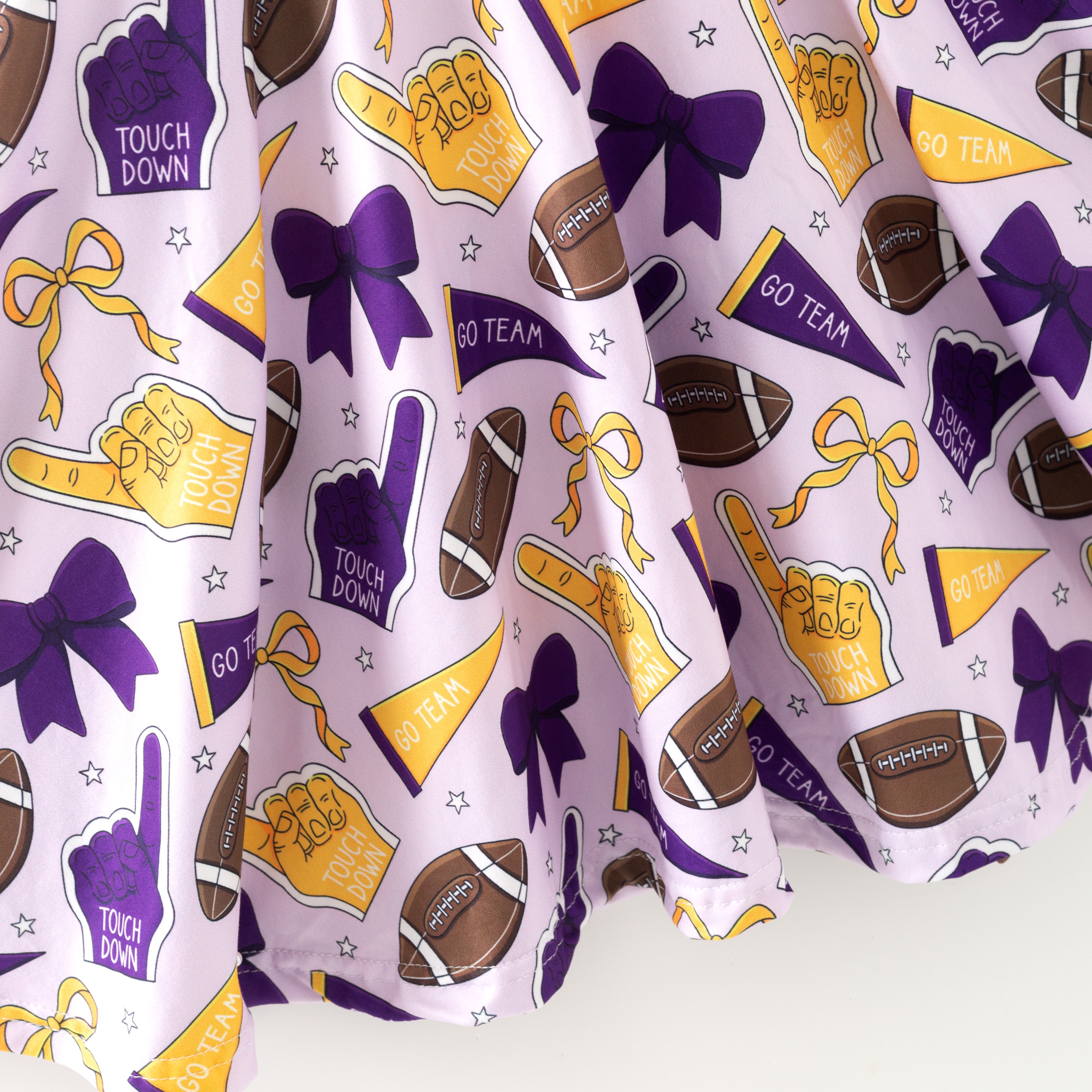 (Pre Order)Girls Summer Football Print Dress