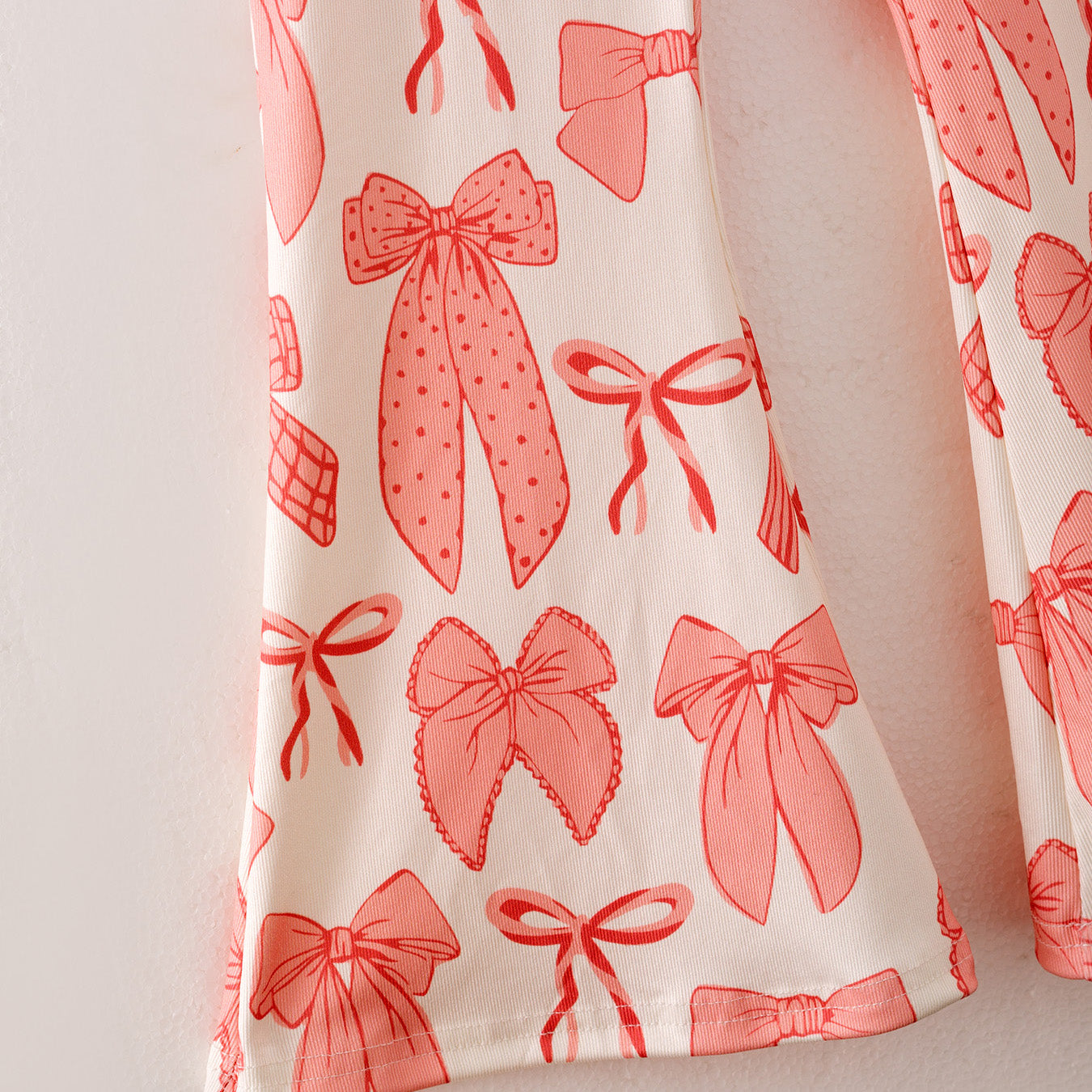 (Pre Order)Girls Print Twill Sweatshirt Suit