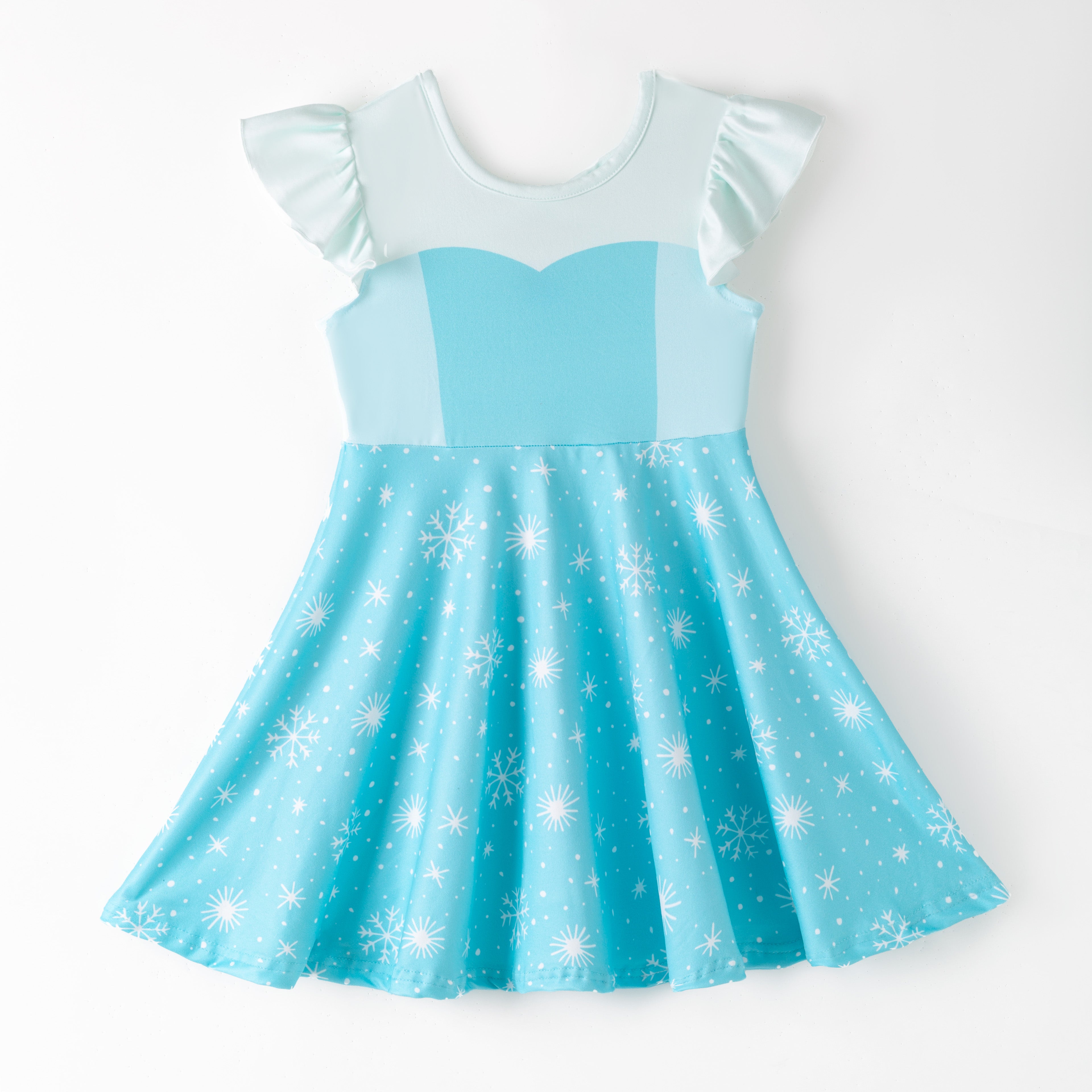 (Pre Order)Girls Halloween Cos Print Dress