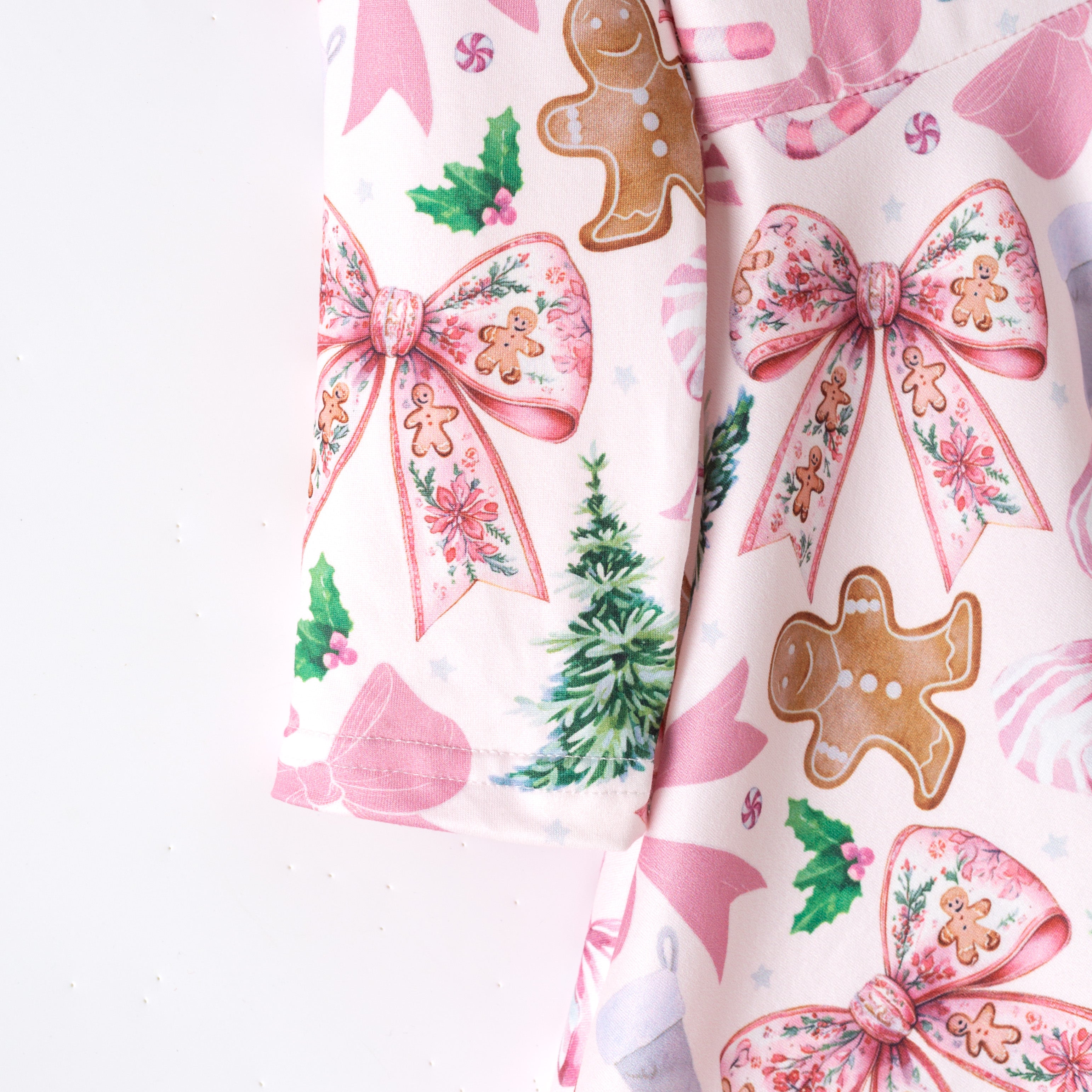 (Pre Order,Prepack Zone)Girls Christmas Print Dress
