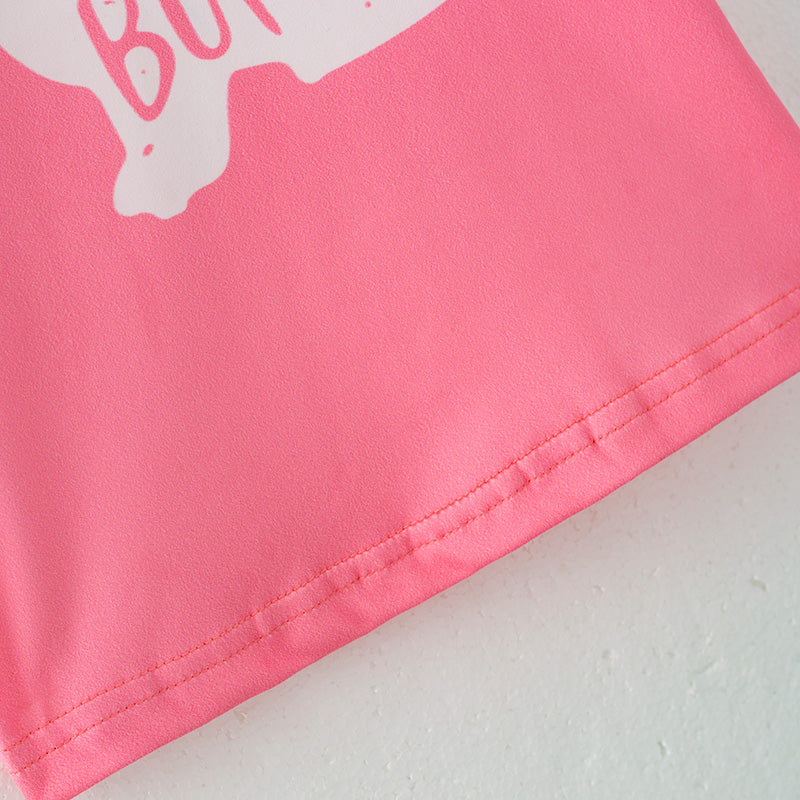 (In Stock)Mommy and Me Easter Bunny Print Top