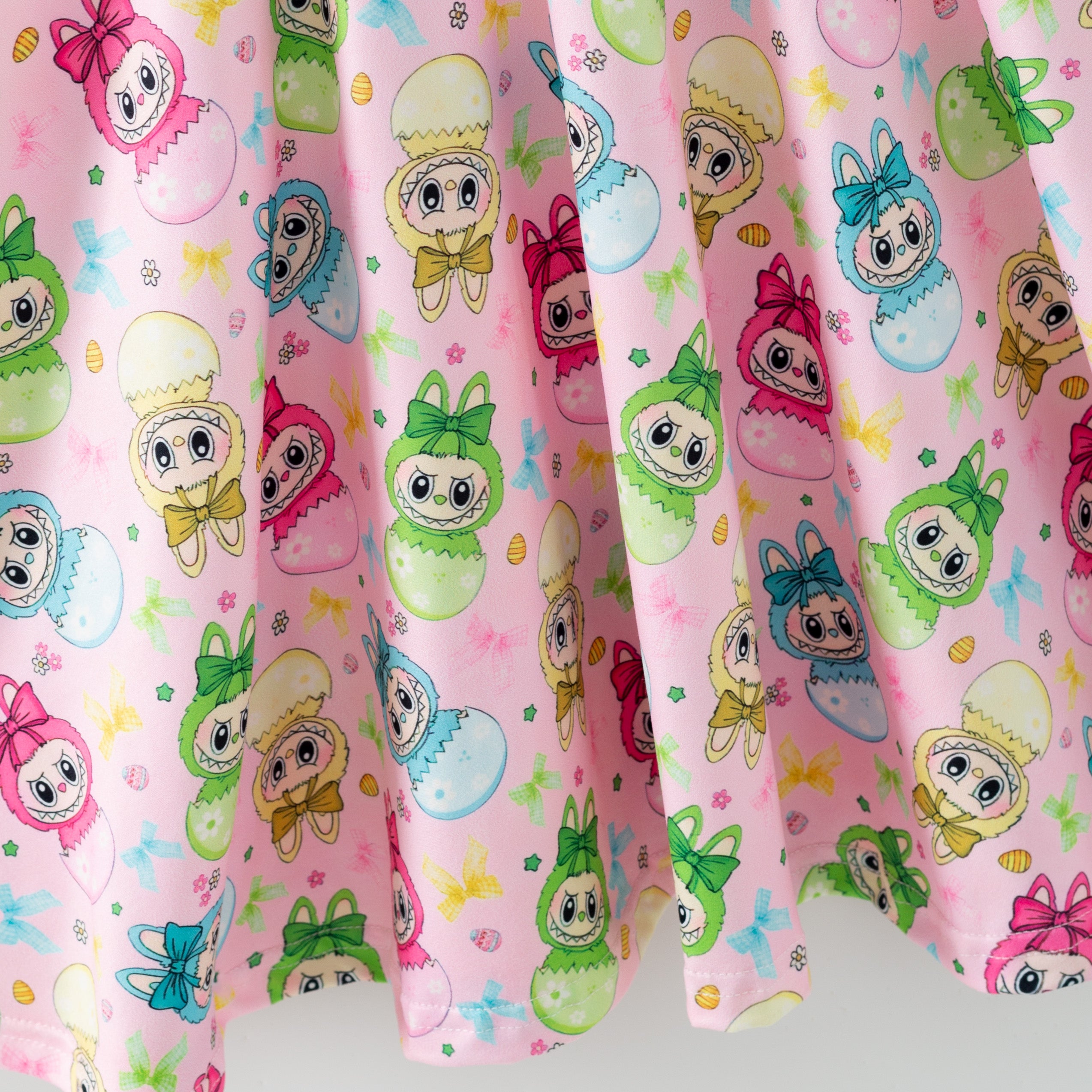 (Pre Order,Prepack Zone)Girls Cartoon LBB Print Dress(Mix Size)