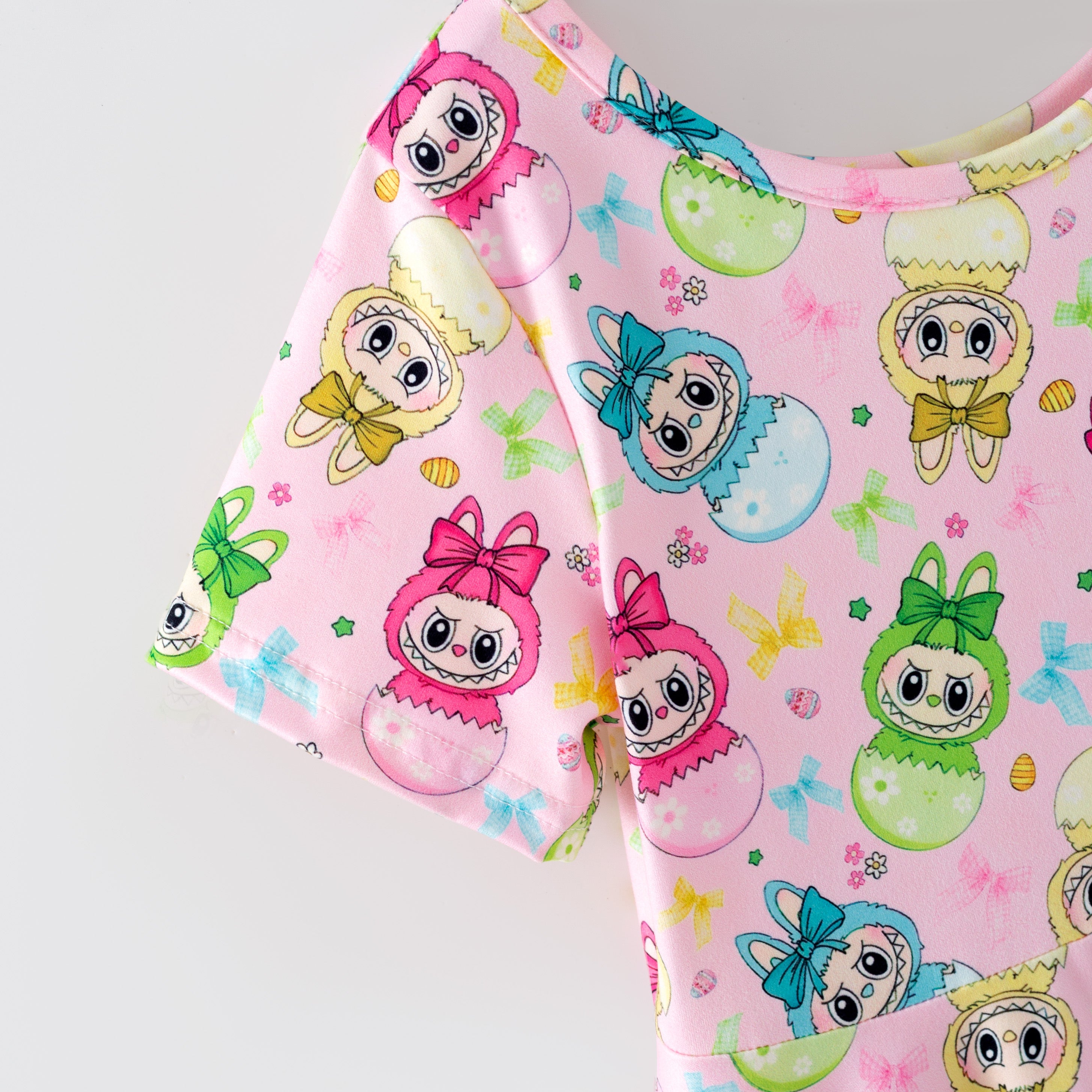 (Pre Order,Prepack Zone)Girls Cartoon LBB Print Dress(Mix Size)