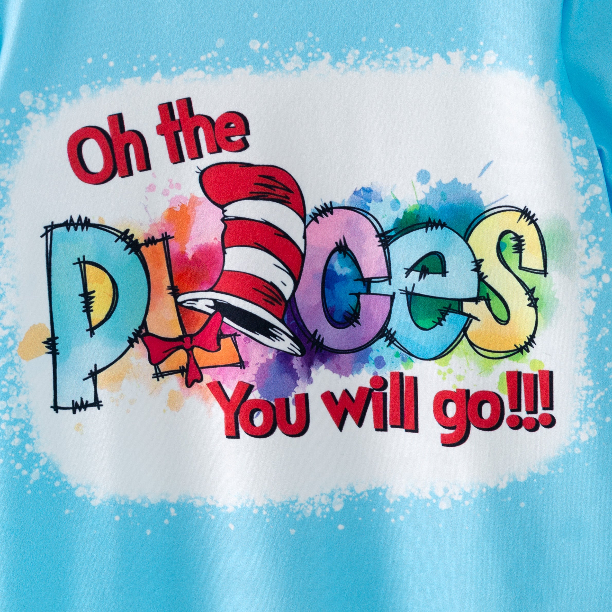 (Pre Order,Prepack Zone)Girls DR SEUSS Print Outfit Set(Mix Size)