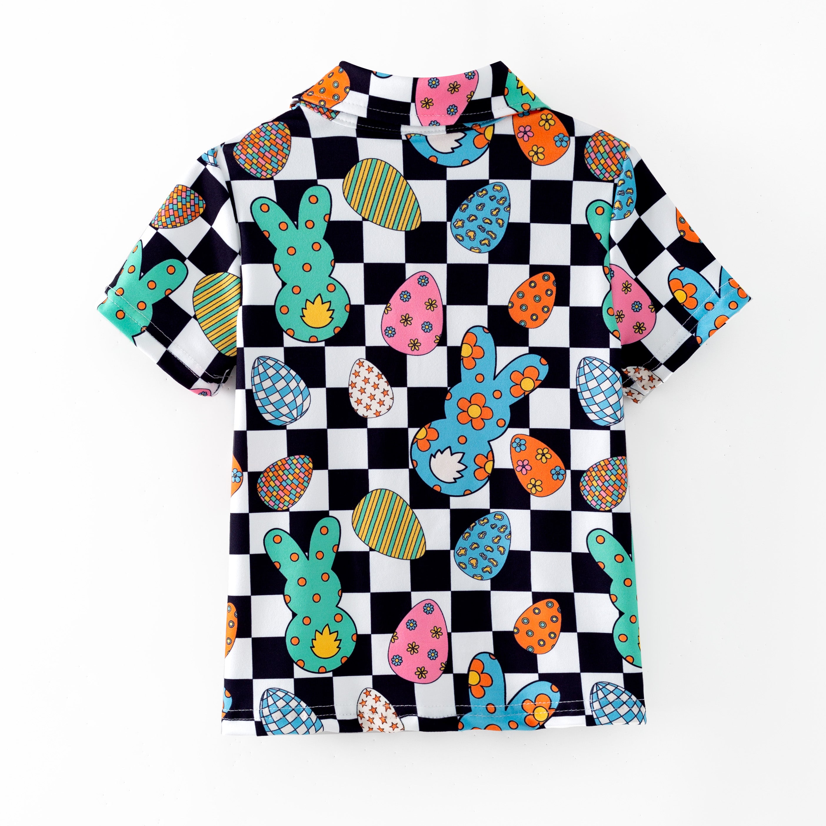 (Pre Order,Prepack Zone)Boys Easter Bunny Print Top(Mix Size)