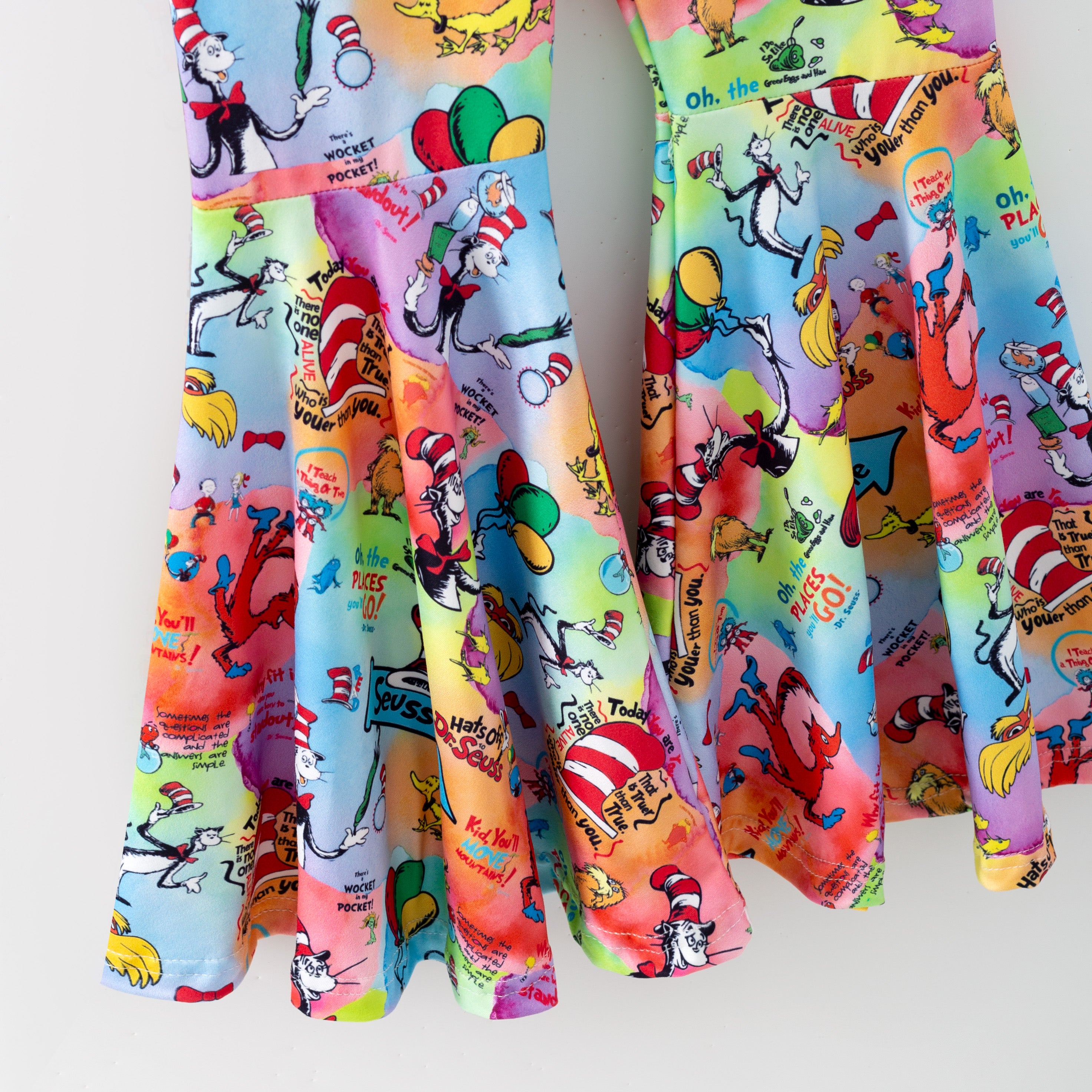 (Pre Order,Prepack Zone)Girls DR SEUSS Print Outfit Set&Dress(Mix Size)