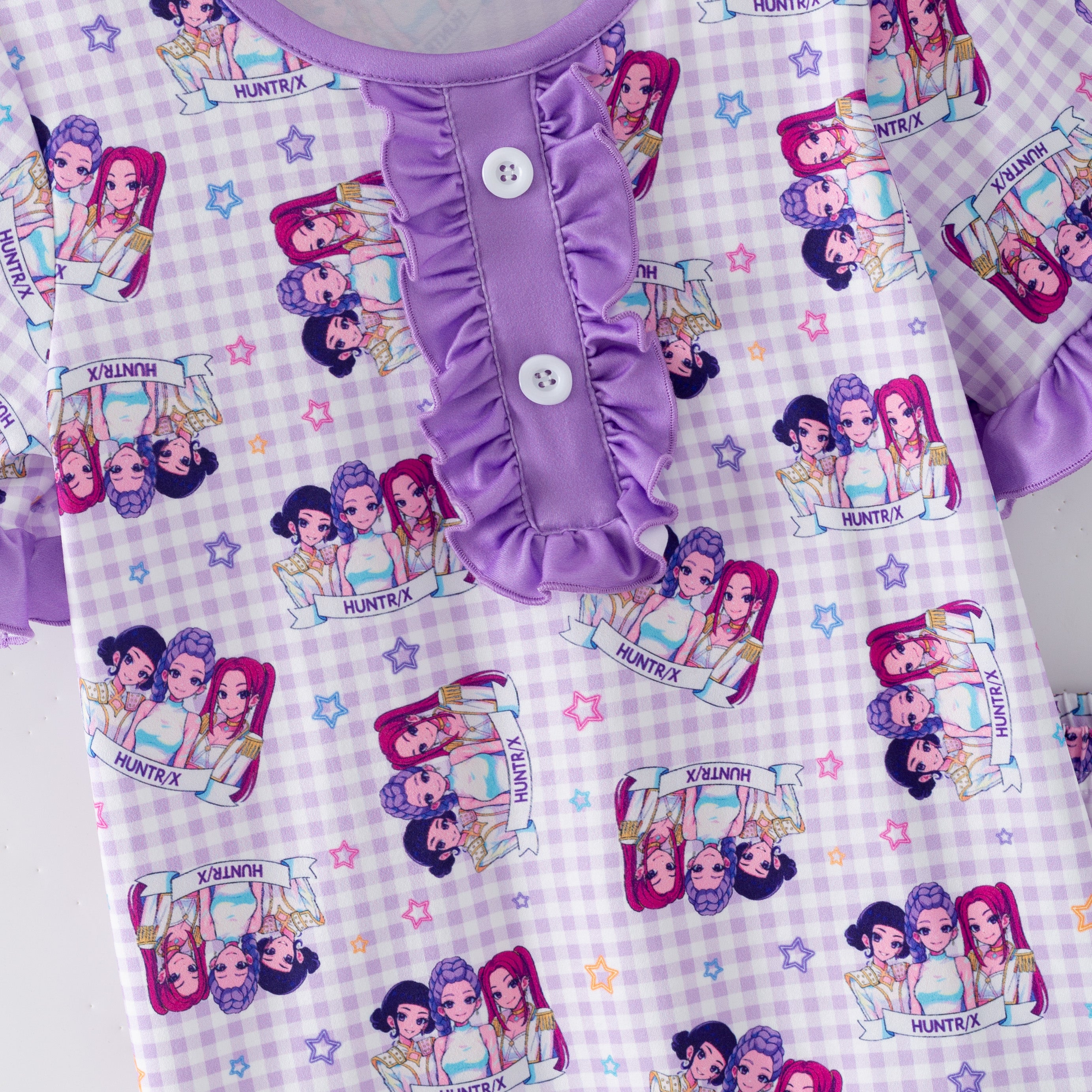 (Pre Order,Prepack Zone)Girls Movie Character Print Pajamas(Mix Size)