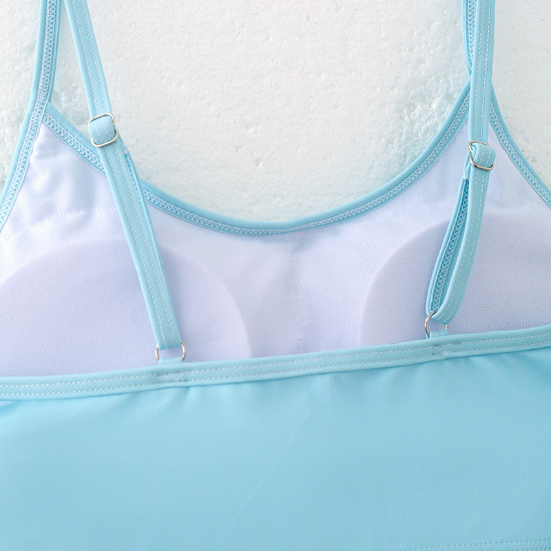 (In Stock)Mommy Spring and Summer Cartoon Print Swimsuit