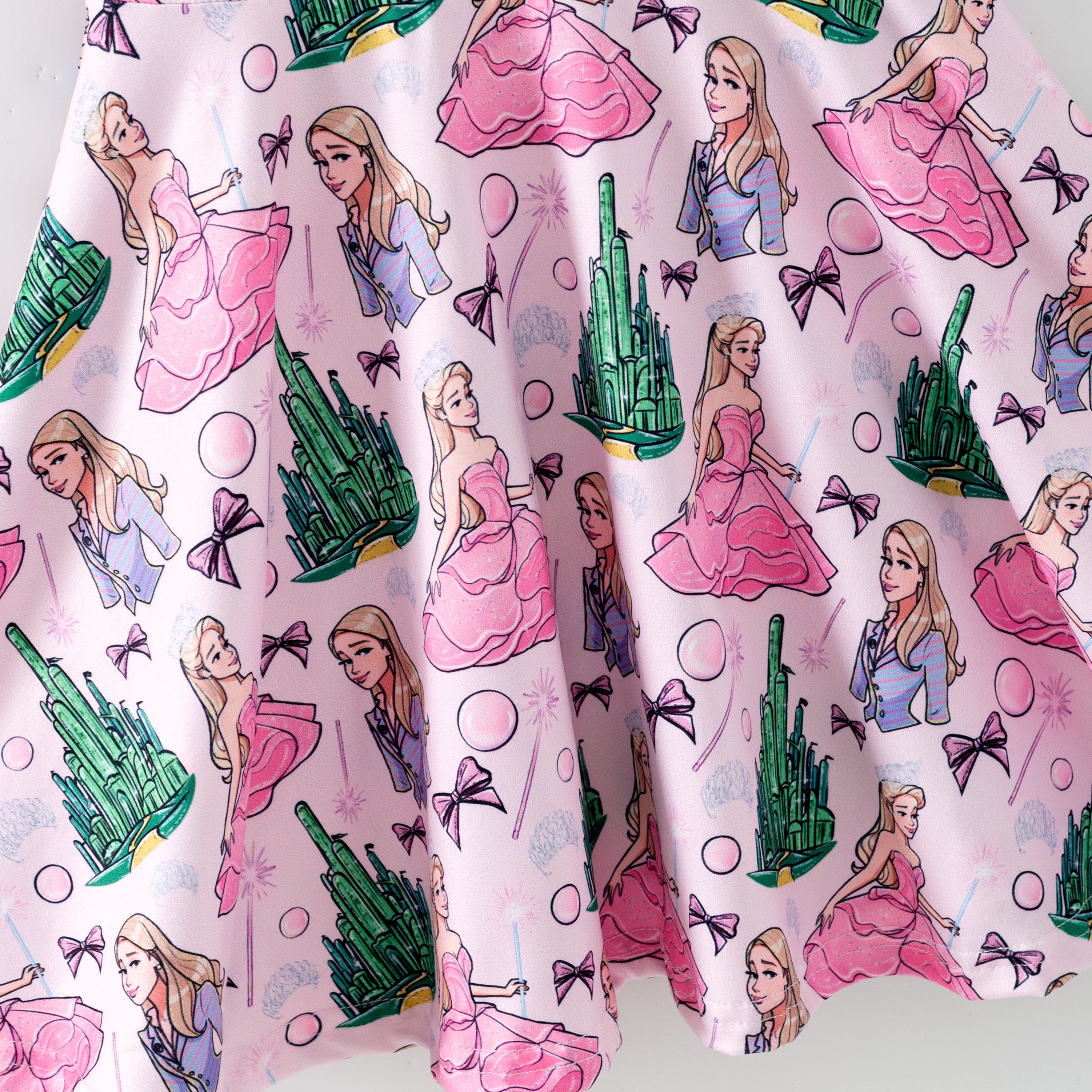 (Pre Order,Prepack Zone)Girls Spring&Summer Princess Print Dress(Mix Size)