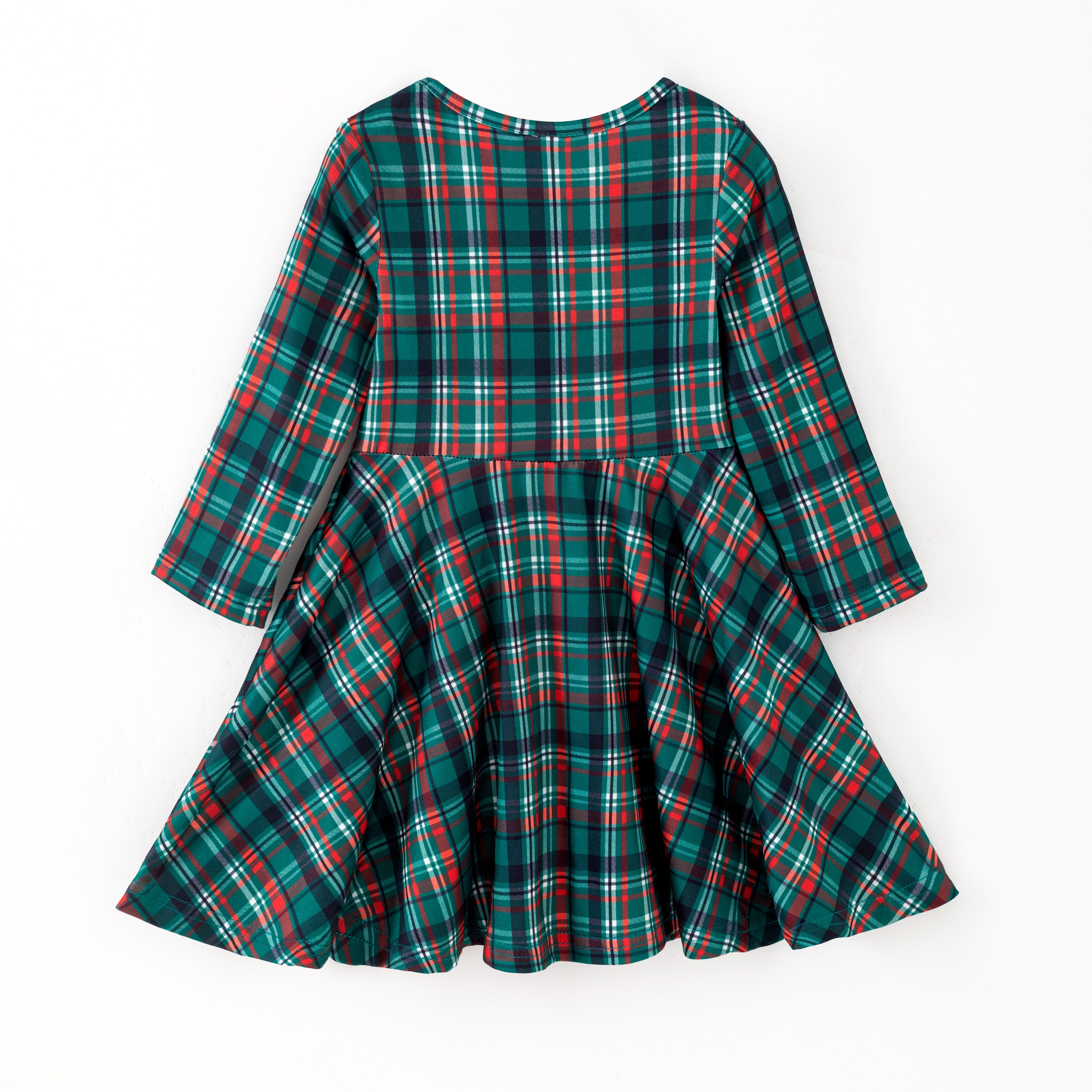 (Pre Order,Prepack Zone)Family Christmas Plaid Print Dress,Set&Top