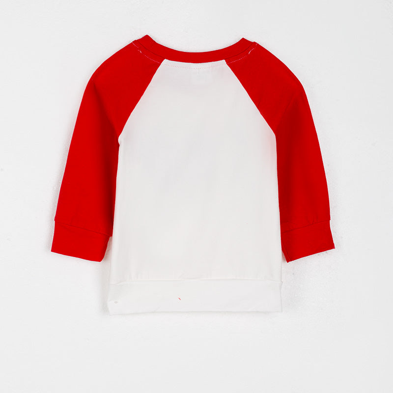 (In Stock L35-1-2)Boys Christmas Applique Top