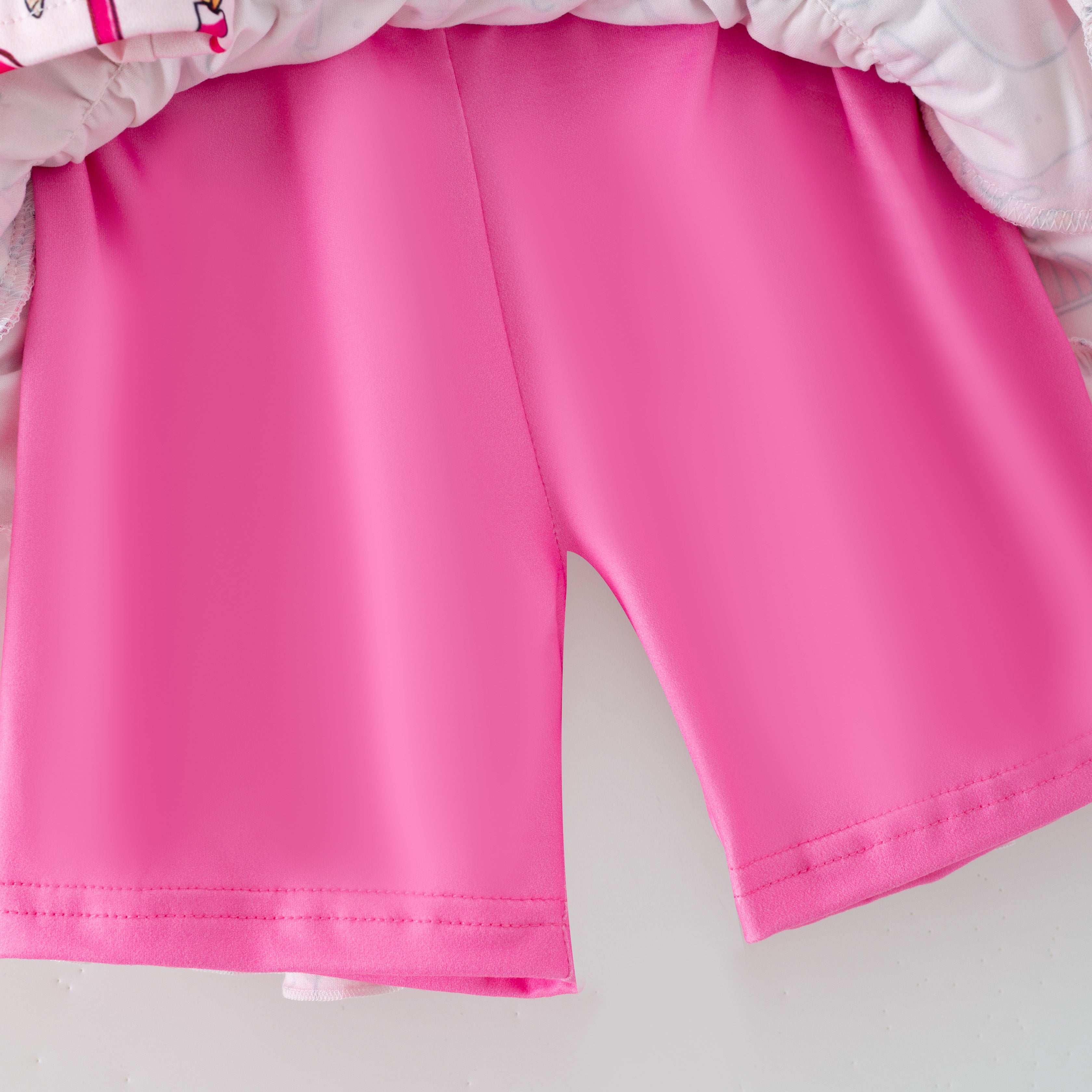 (Pre Order,Prepack Zone)Girls Spring&Summer Cartoon Print Skort Set(Mix Size)