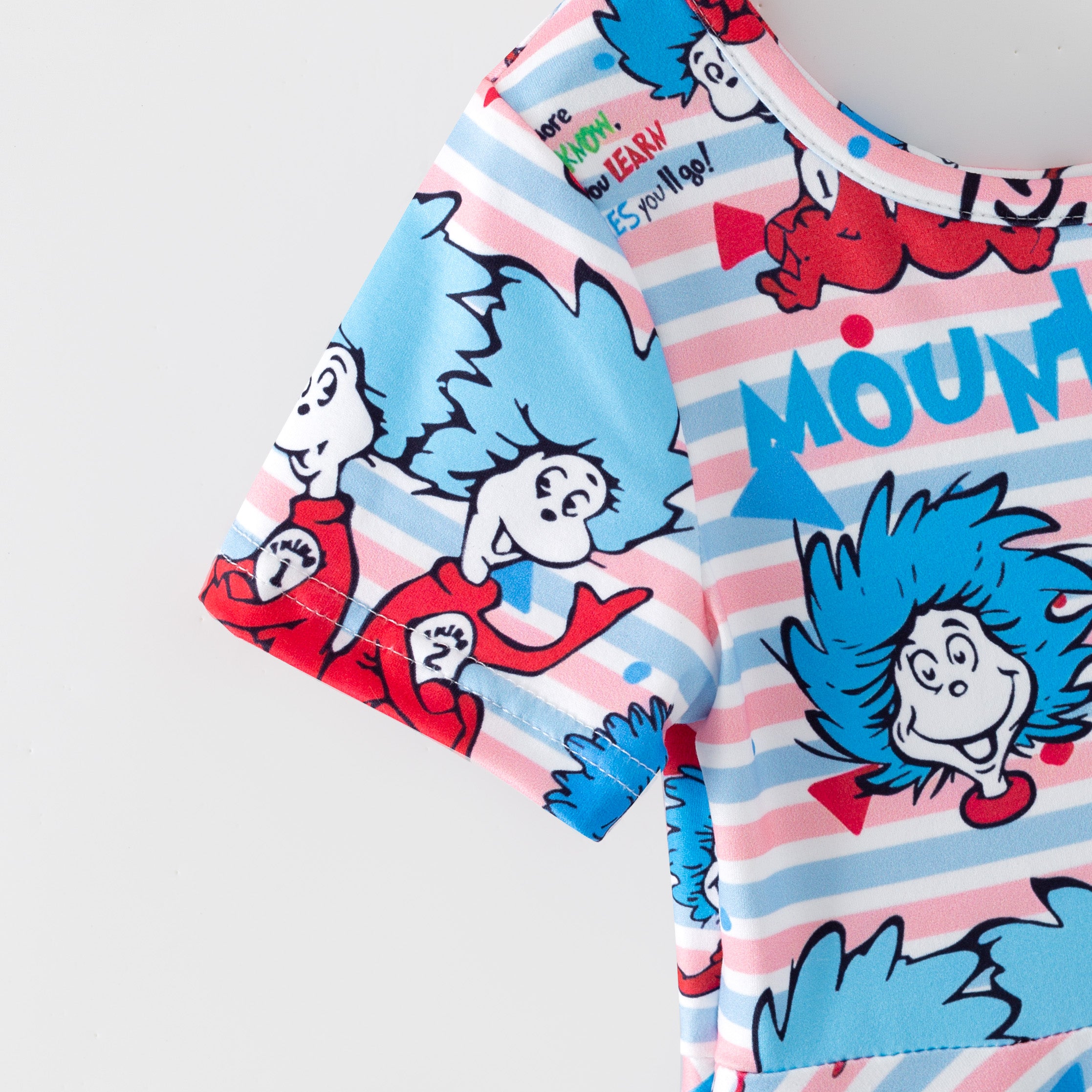 (Pre Order,Prepack Zone)Girls DR SEUSS Print Dress(Mix Size)