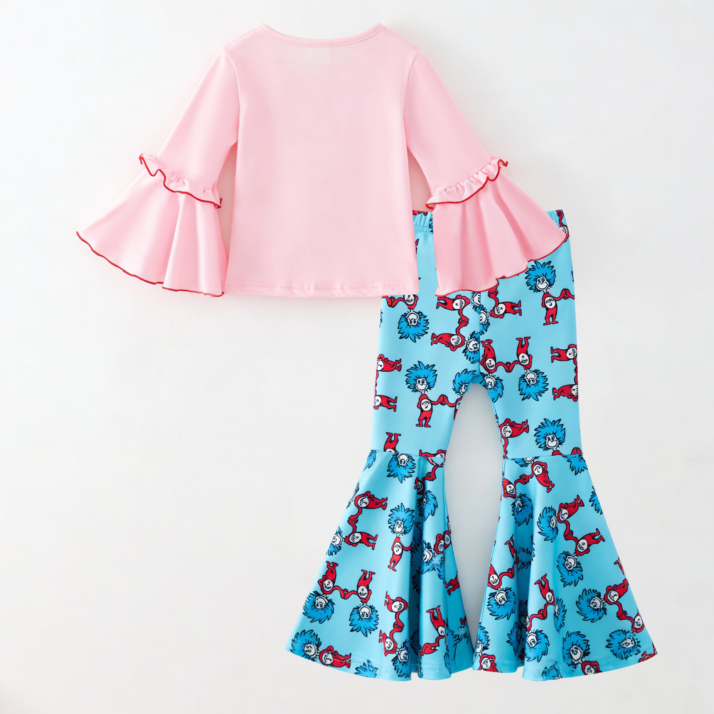 (Pre Order,Prepack Zone)Girls DR SEUSS Print Set(Mix Size)