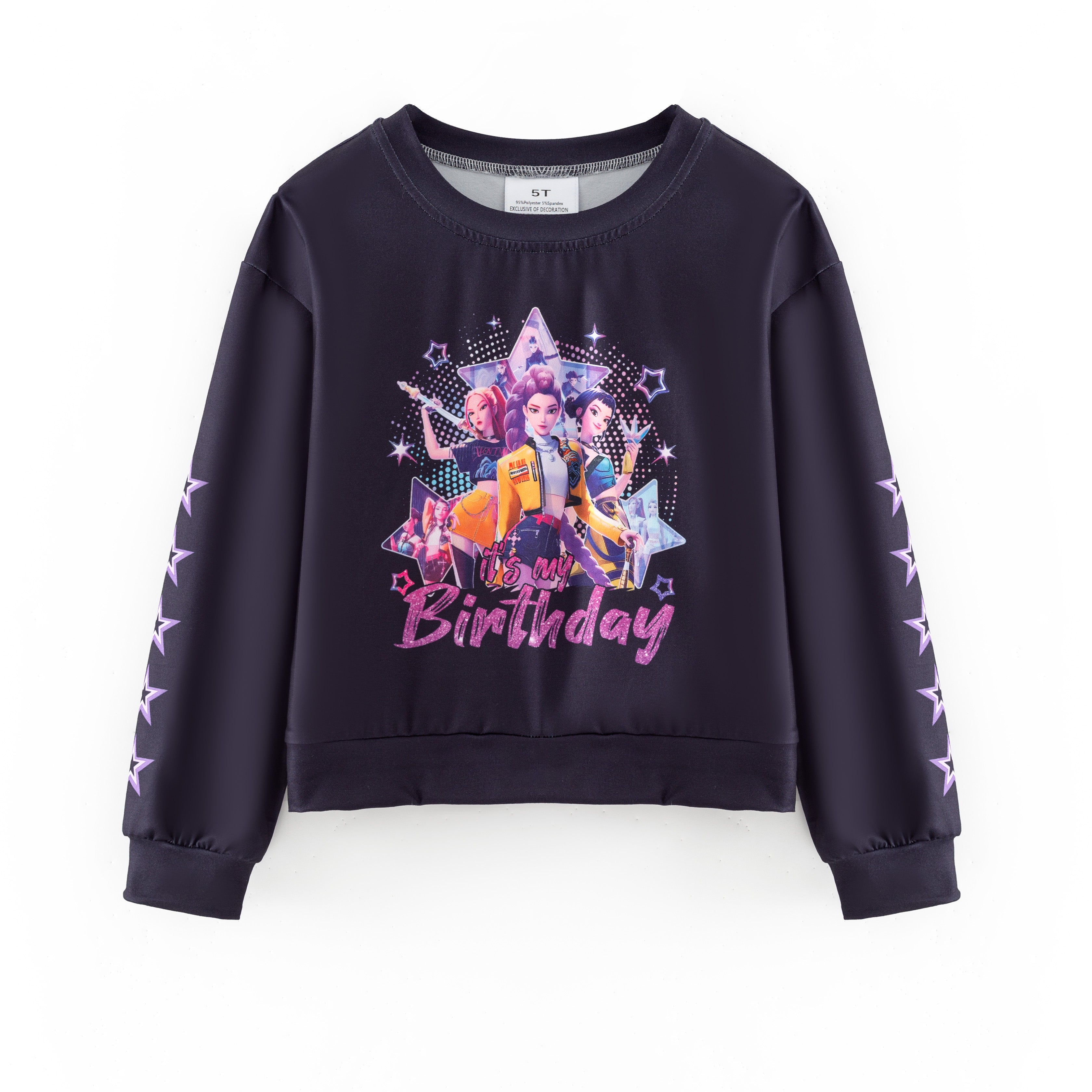 (Pre Order,Prepack Zone)Girls Movie Character Print Top(Mix Size)