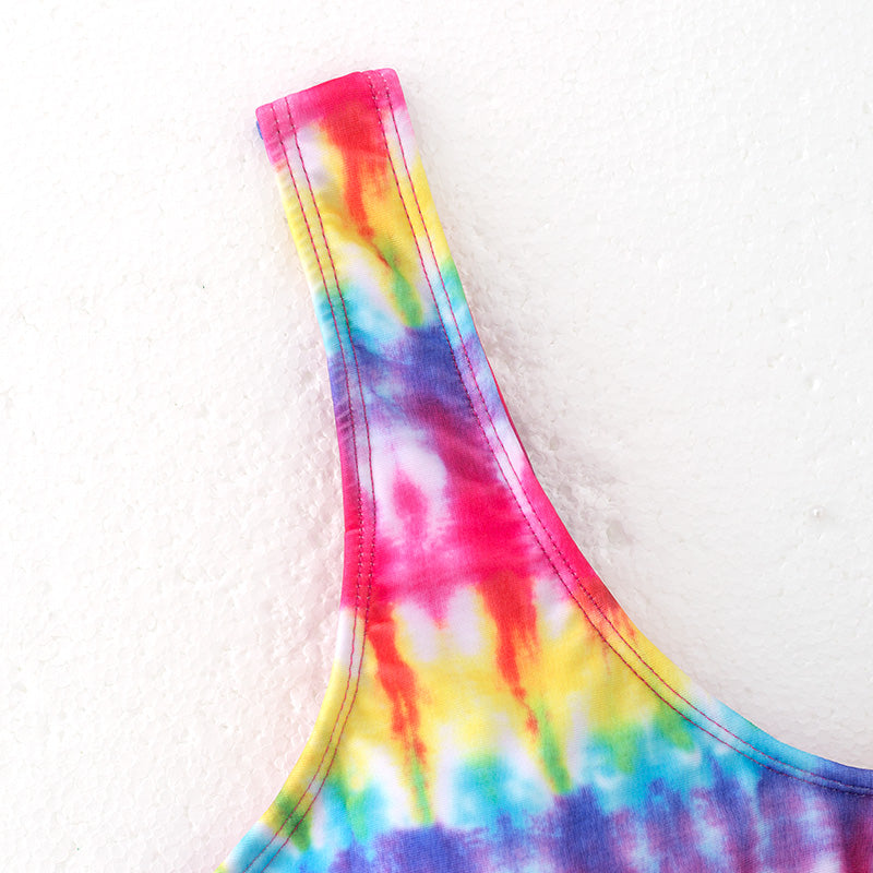 (In Stock)Adults Summer Tie-dye Swimsuit