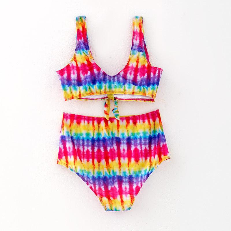 (In Stock)Adults Summer Tie-dye Swimsuit