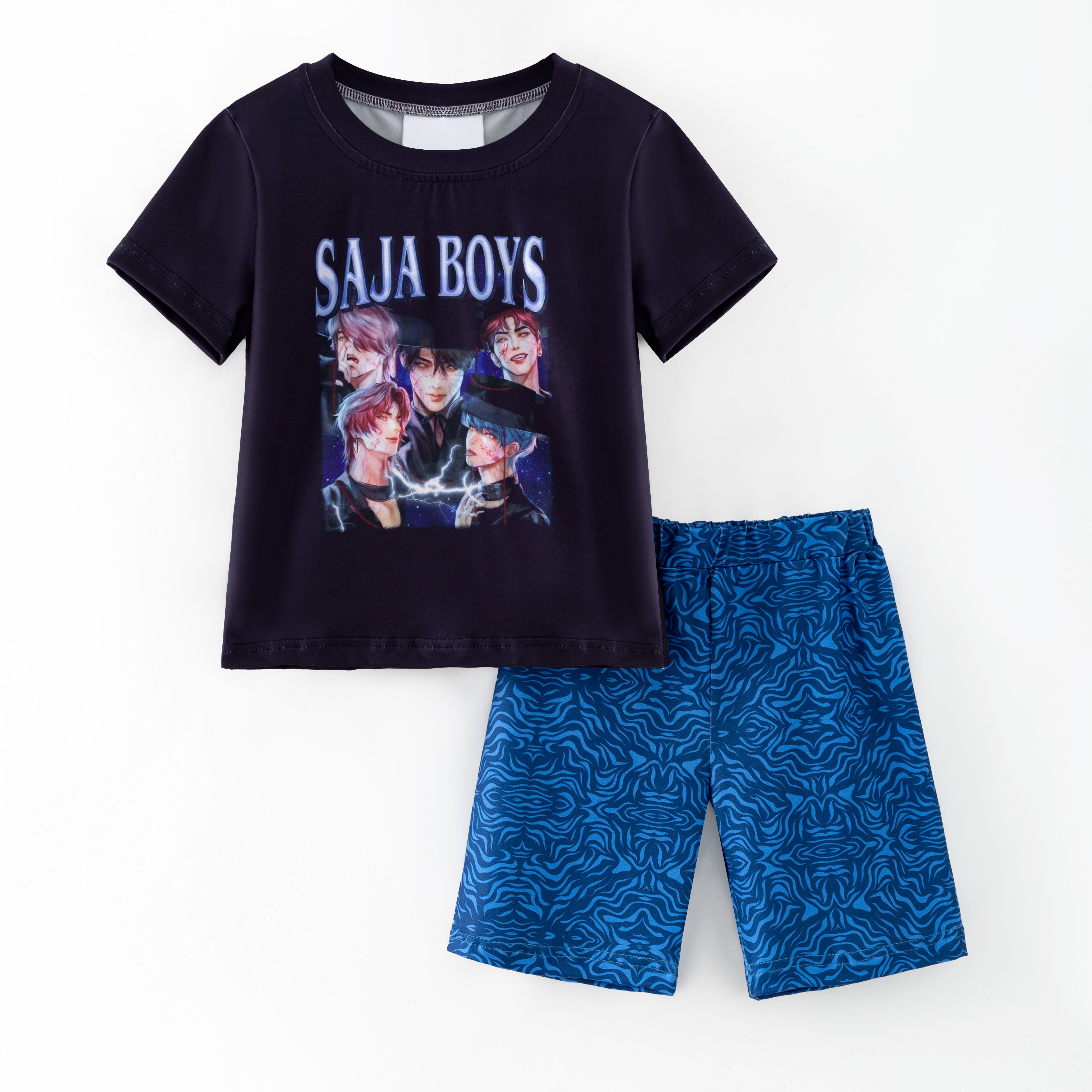 (Pre Order,Prepack Zone)Boys Movie Character Print Set(Mix Size)