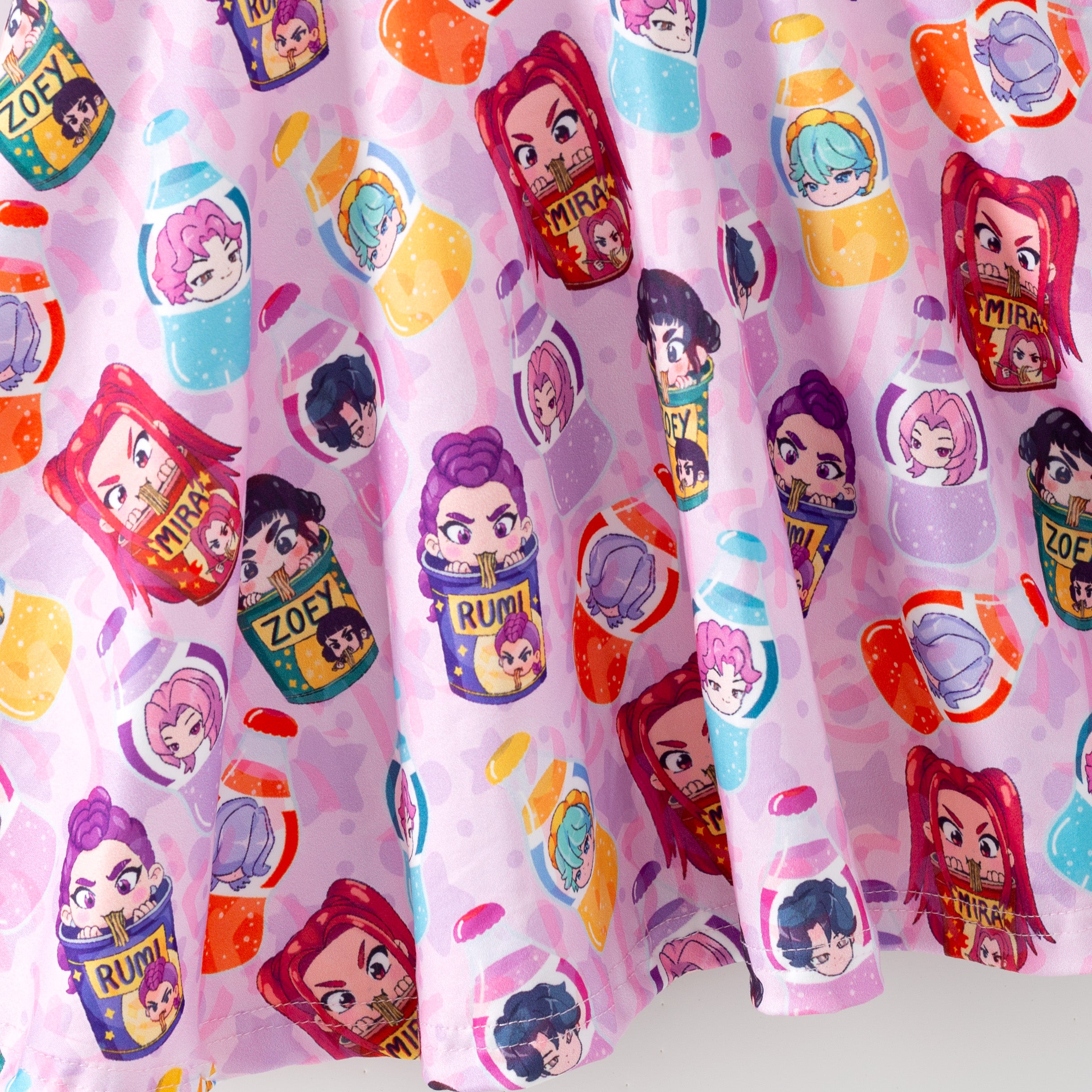 (Pre Order,Prepack Zone)Girls Movie Character Print Dress(Mix Size)