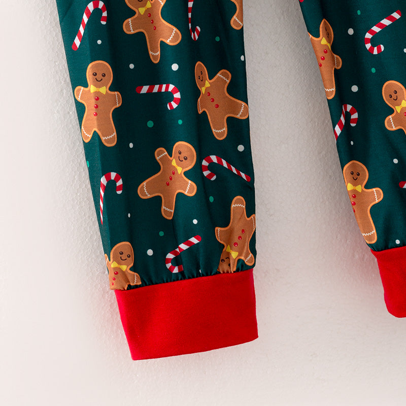 (In Stock L33-1-3)Girls Christmas Print Pajamas