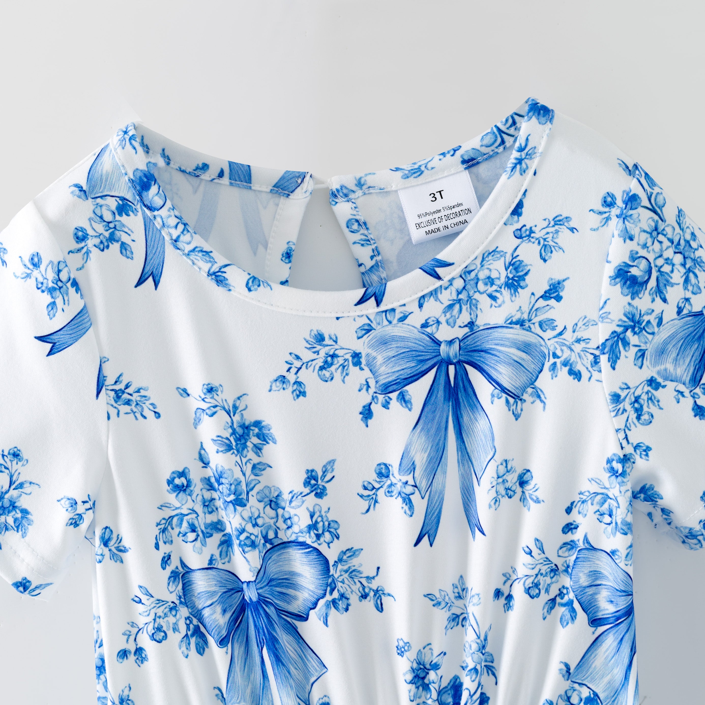 (Pre Order,Prepack Zone)Girls Spring&Summer Print Jumpsuit(Mix Size)