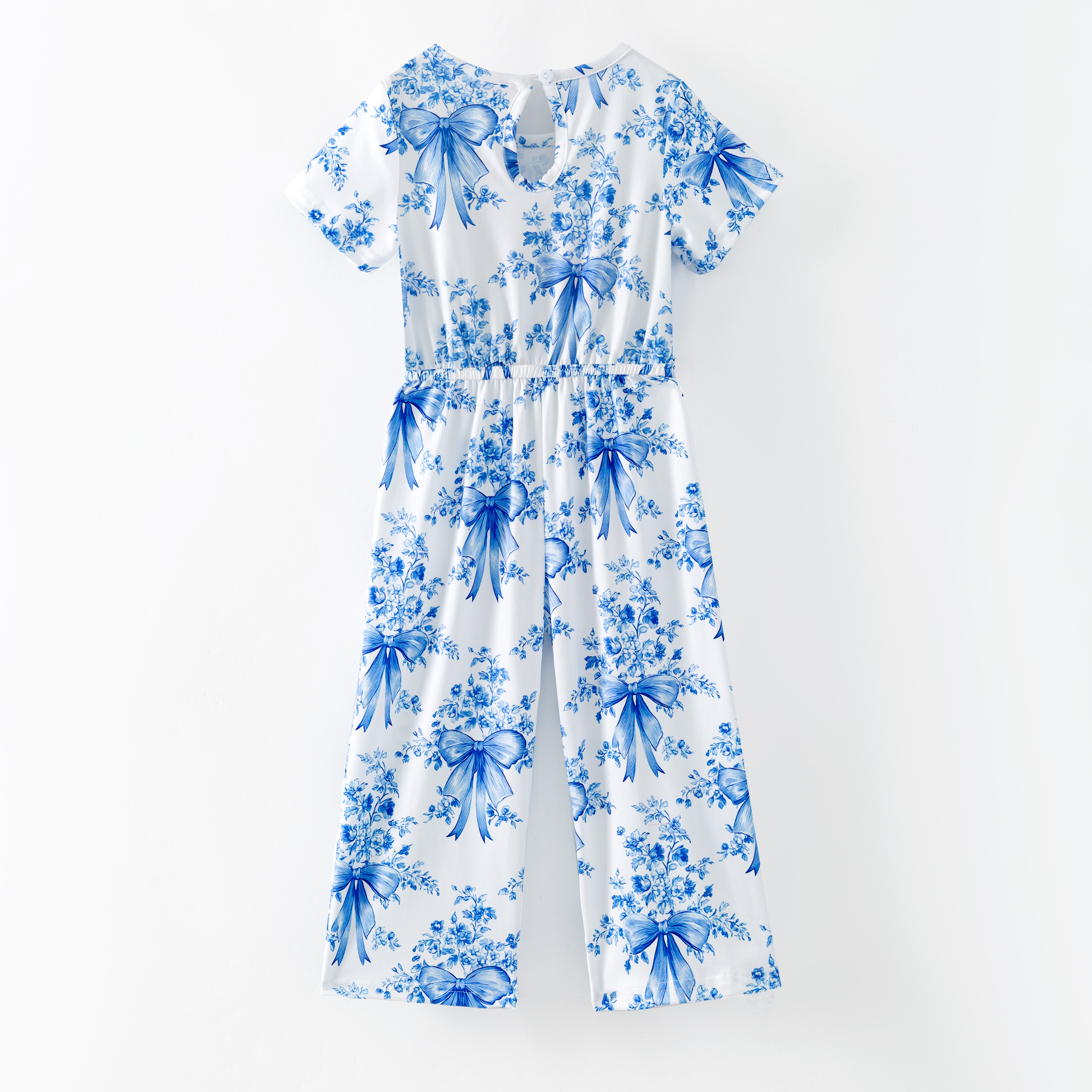 (Pre Order,Prepack Zone)Girls Spring&Summer Print Jumpsuit(Mix Size)