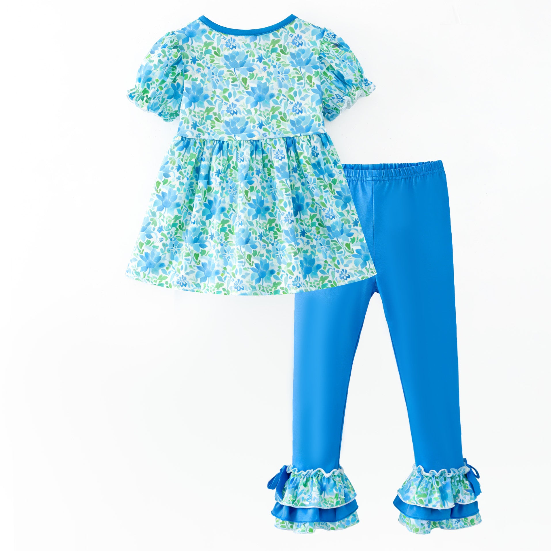 (Pre Order,Prepack Zone)Girls Spring&Summer Print Set(Mix Size)