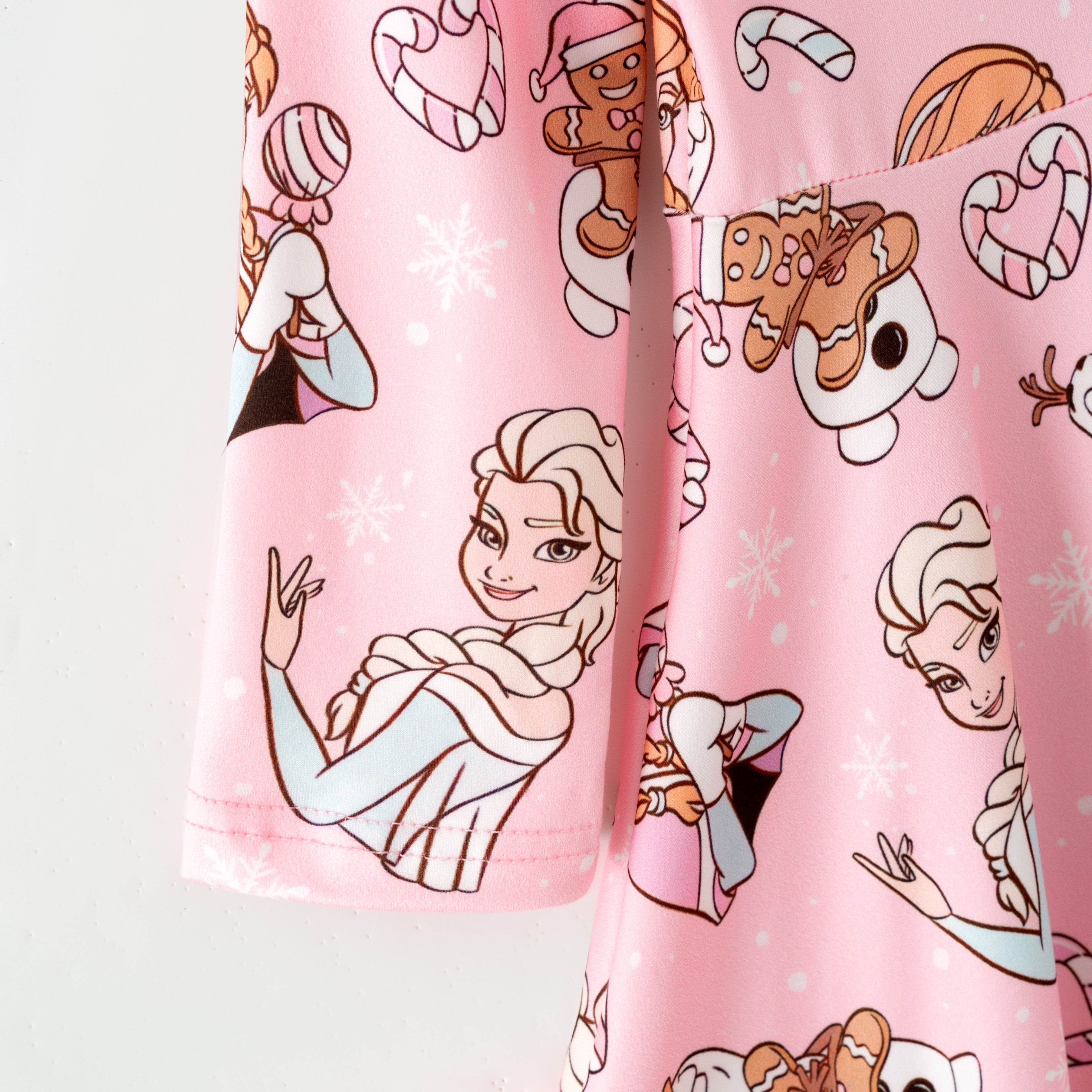 (Pre Order,Prepack Zone)Girls Christmas Princess Print Dress