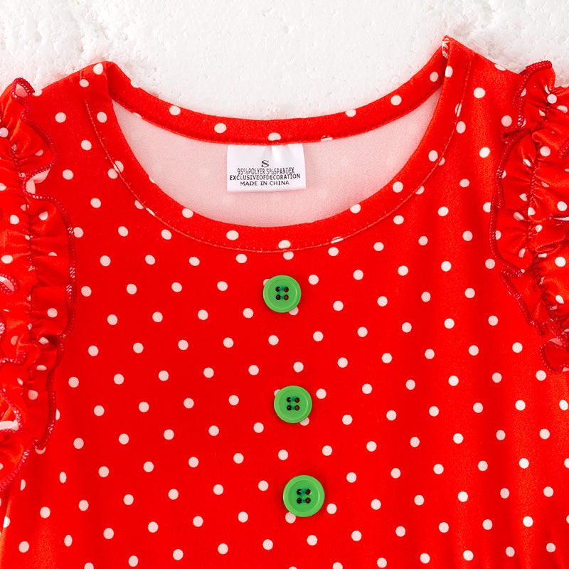 (In Stock)One Pack(10 Pieces total) Sale Girls Spring and Summer Watermelon Print Dress