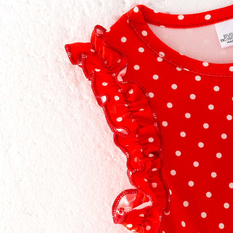 (In Stock)One Pack(10 Pieces total) Sale Girls Spring and Summer Watermelon Print Dress