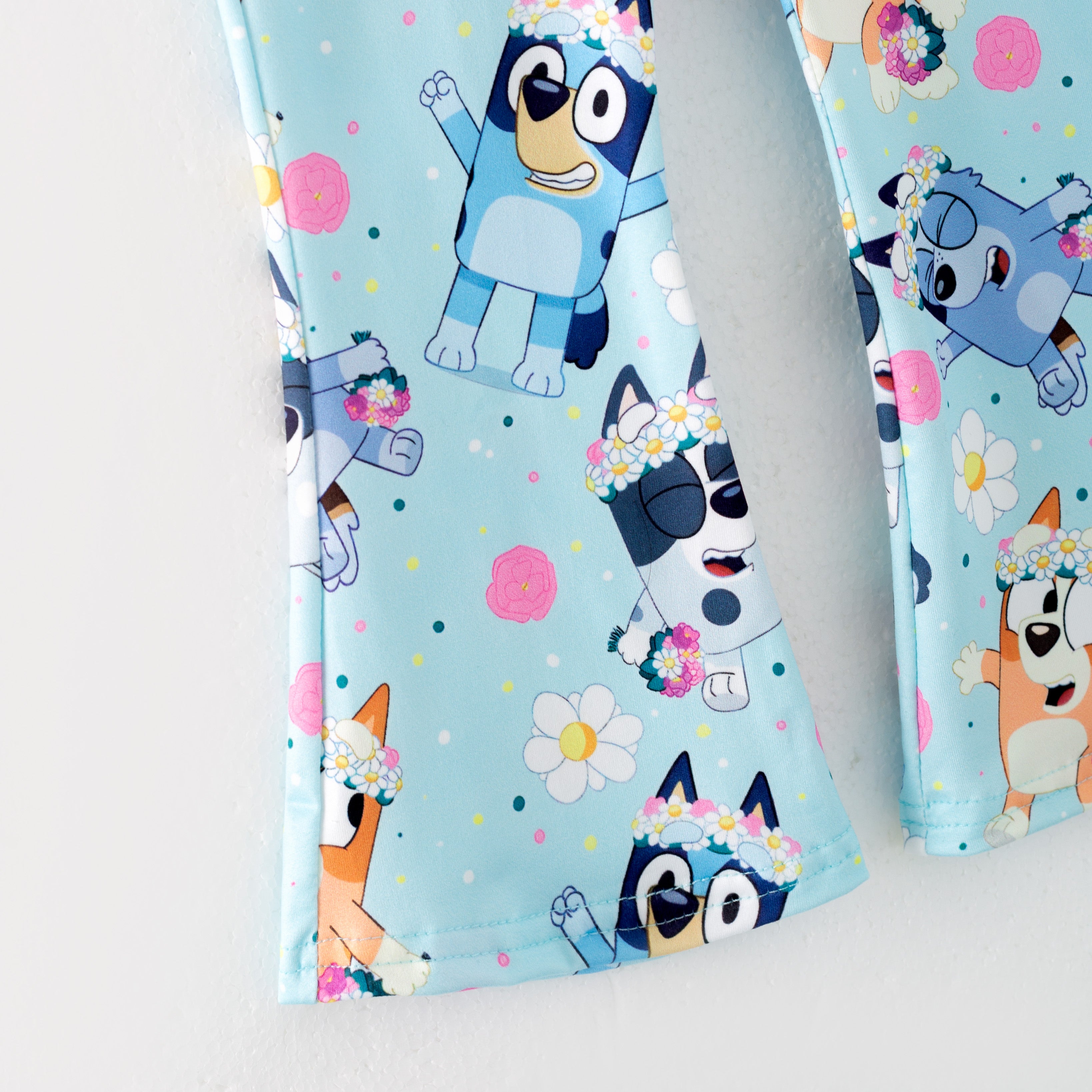 (Pre Order)Girls Spring and Summer Cartoon Print Outfit Set