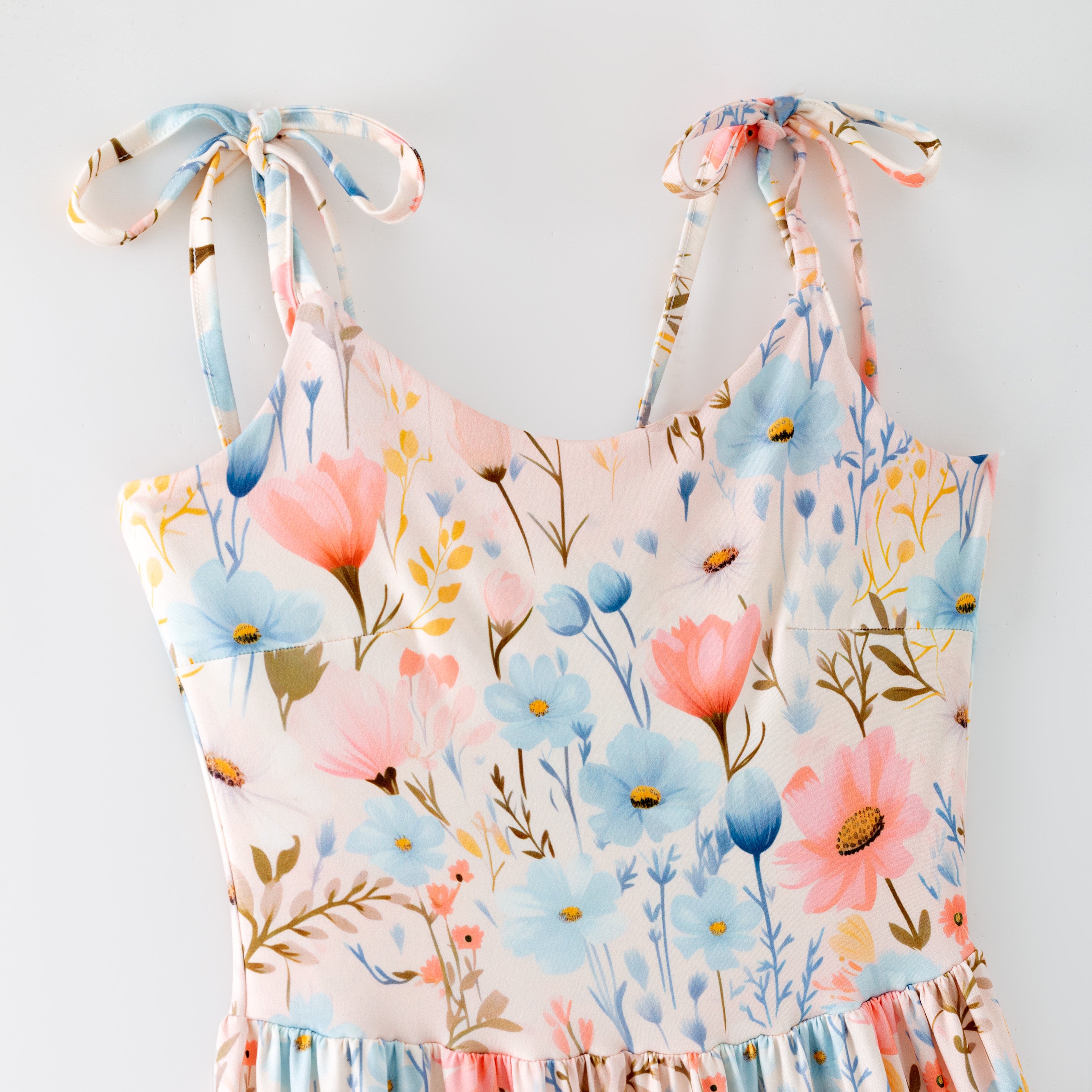 (Pre Order,Prepack Zone)Family Floral Print MAXI Dress