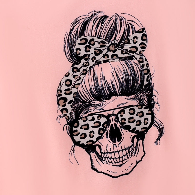 (In Stock)Adults Spring and Summer Skull Print Tank Top