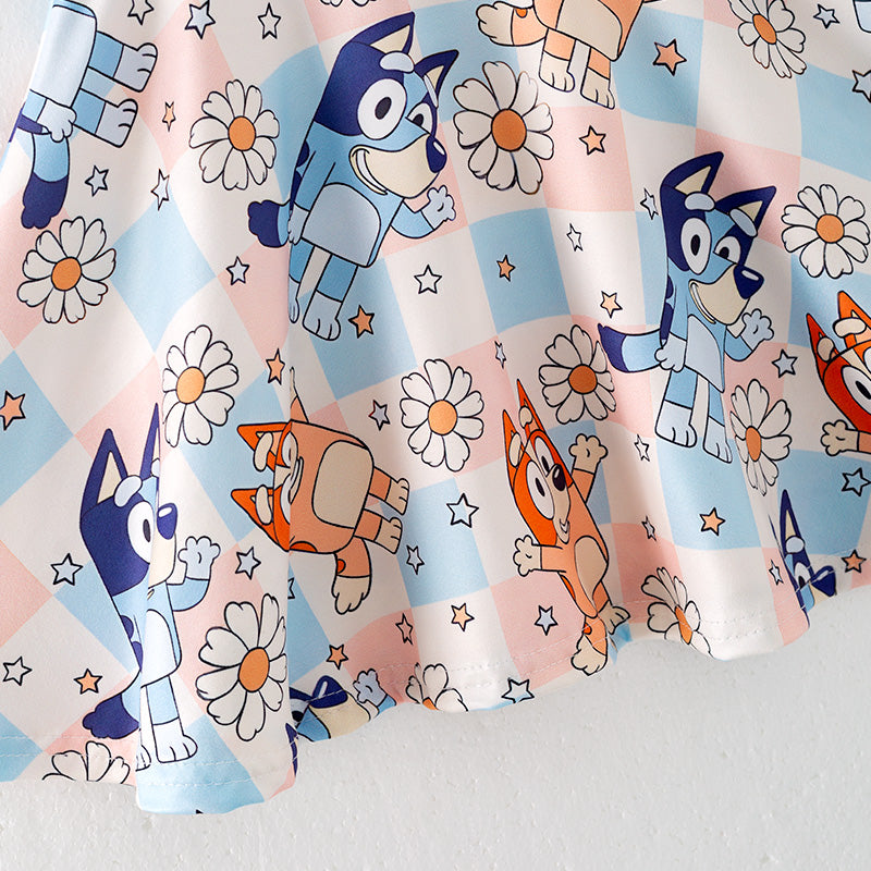 (Pre Order)Cartoon Character Ruffles Dress
