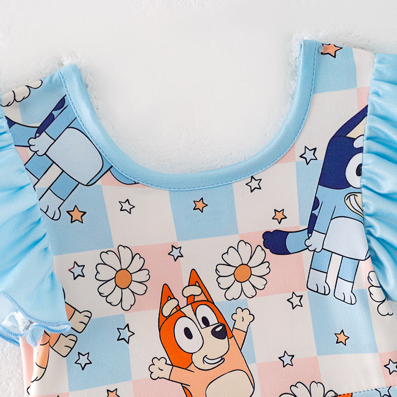 (Pre Order)Cartoon Character Ruffles Dress