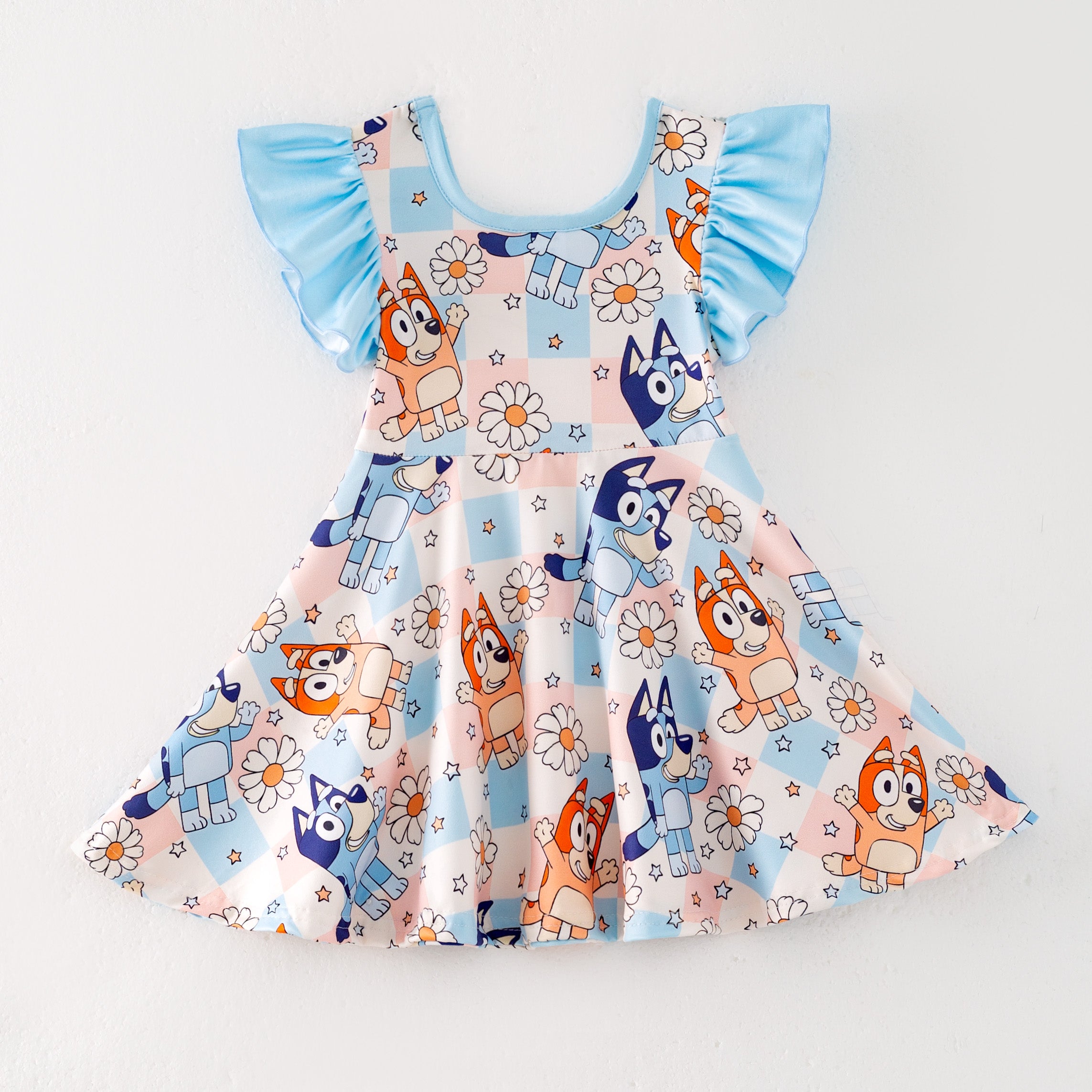 (Pre Order)Cartoon Character Ruffles Dress