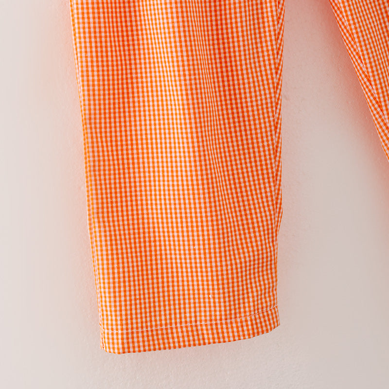 (In Stock G29-4-2)Boys Halloween Ghost Embroidery Outfit Set