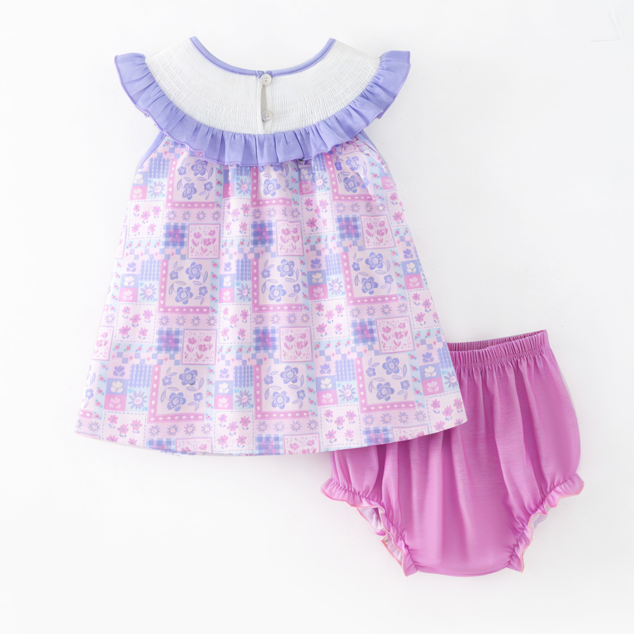 (Pre Order,Prepack Zone)Family CHILD OF GOD Embroidery Dress,Bloomer Set&Romper(Mix Size)