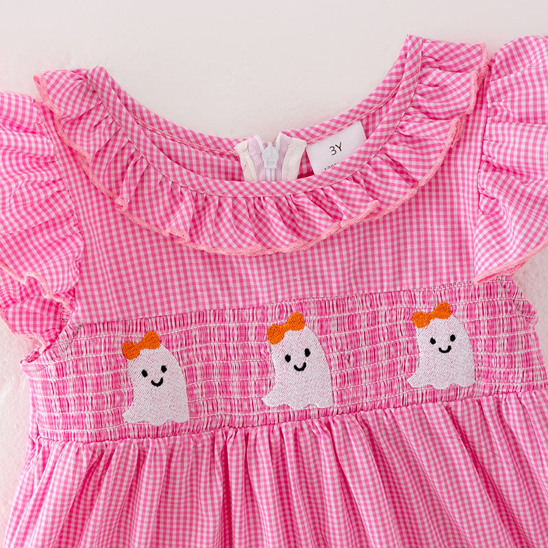 (In Stock G29-4-2)Girls Halloween Ghost Dress