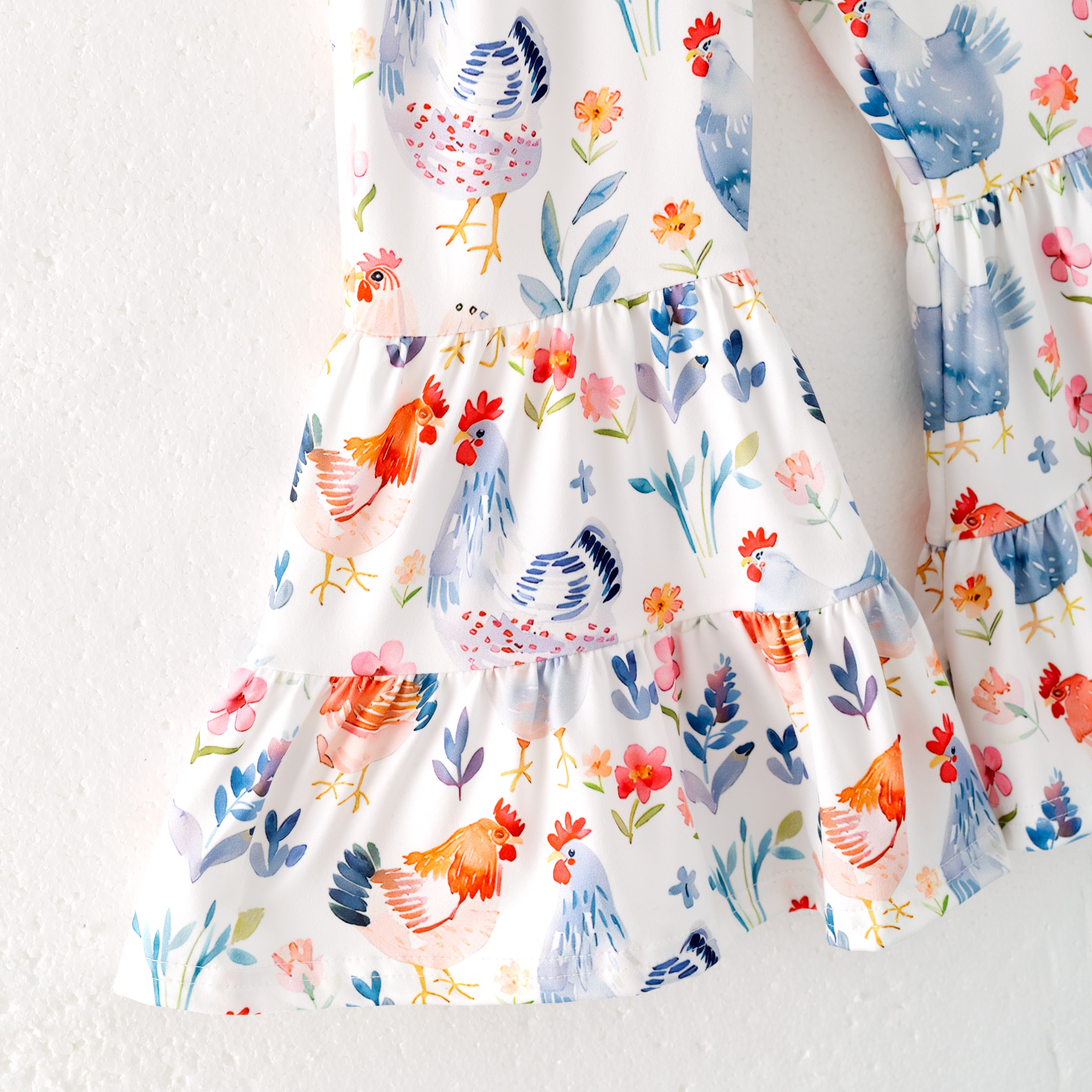 (Pre Order)Girls Spring and Summer Print Suspender Jumpsuit