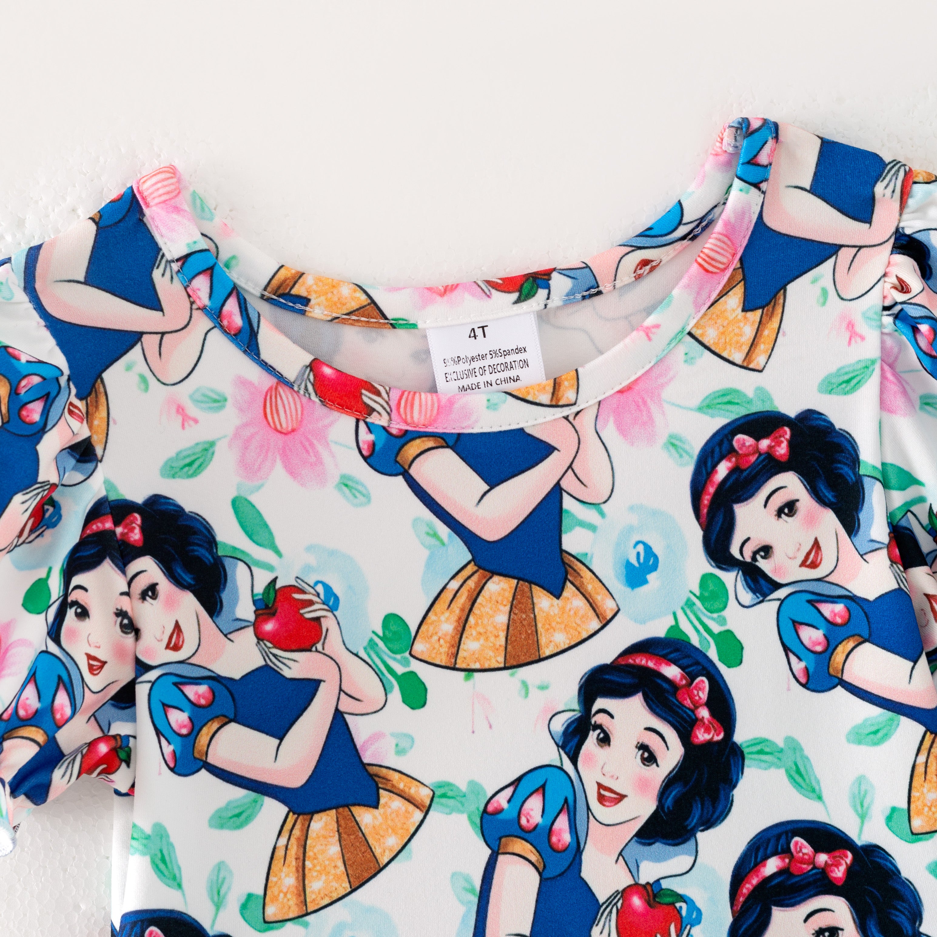 (Pre Order)Girls Spring and Summer Princess Print Dress