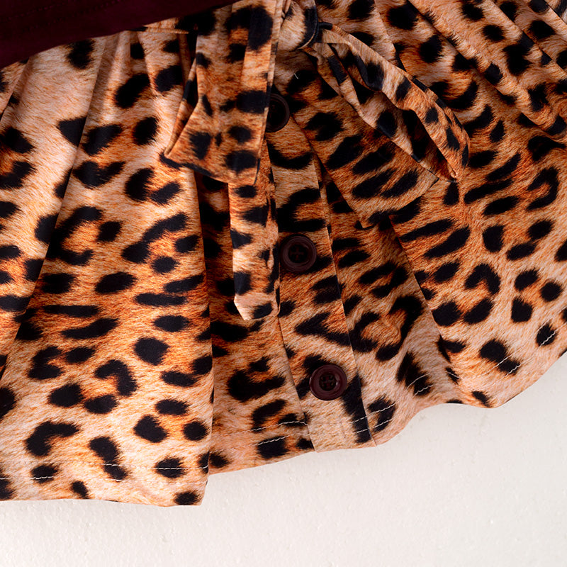 (In Stock L28-1-2)Girls Thanksgiving Print Outfit Set