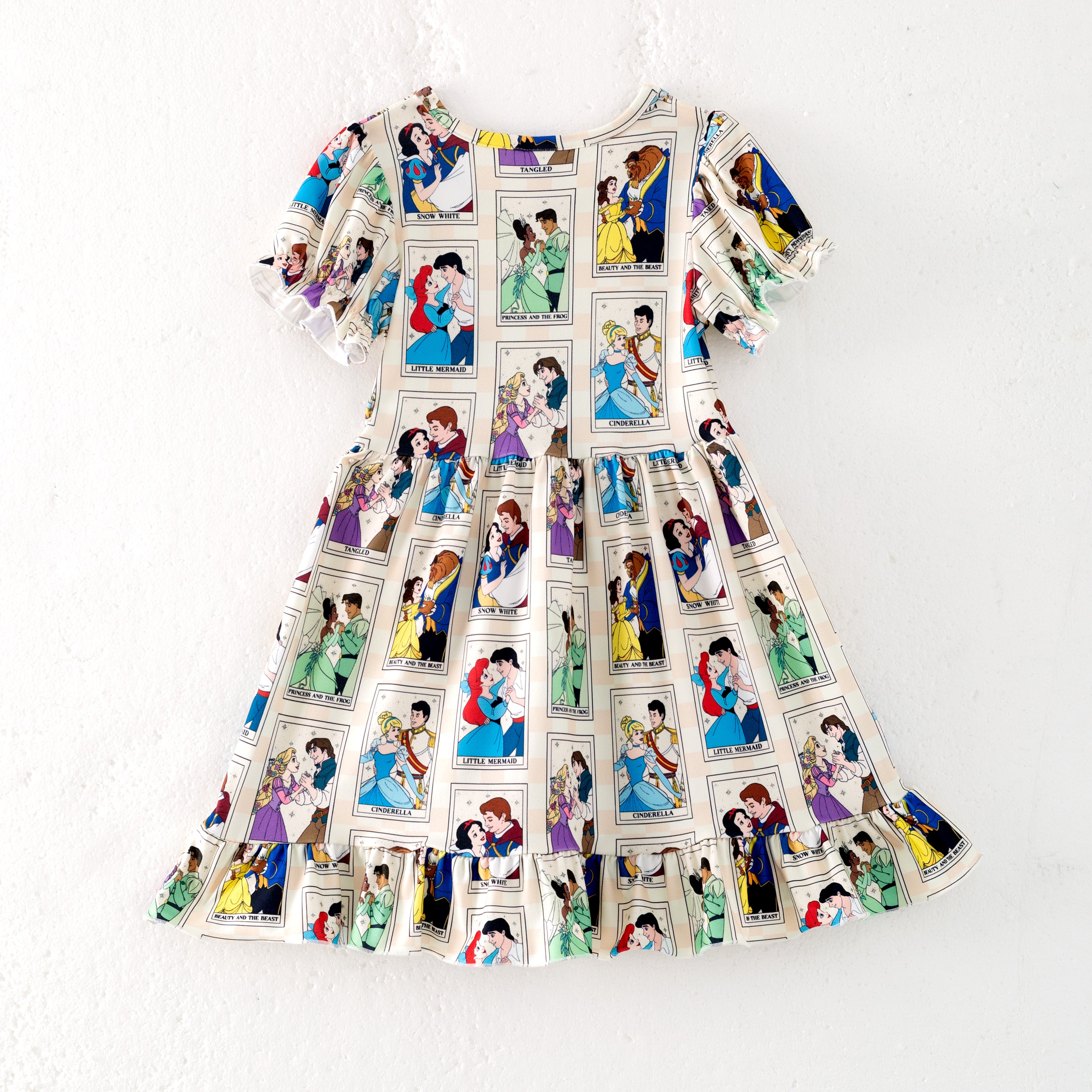 (Pre Order)Girls Spring and Summer Princess Print Dress