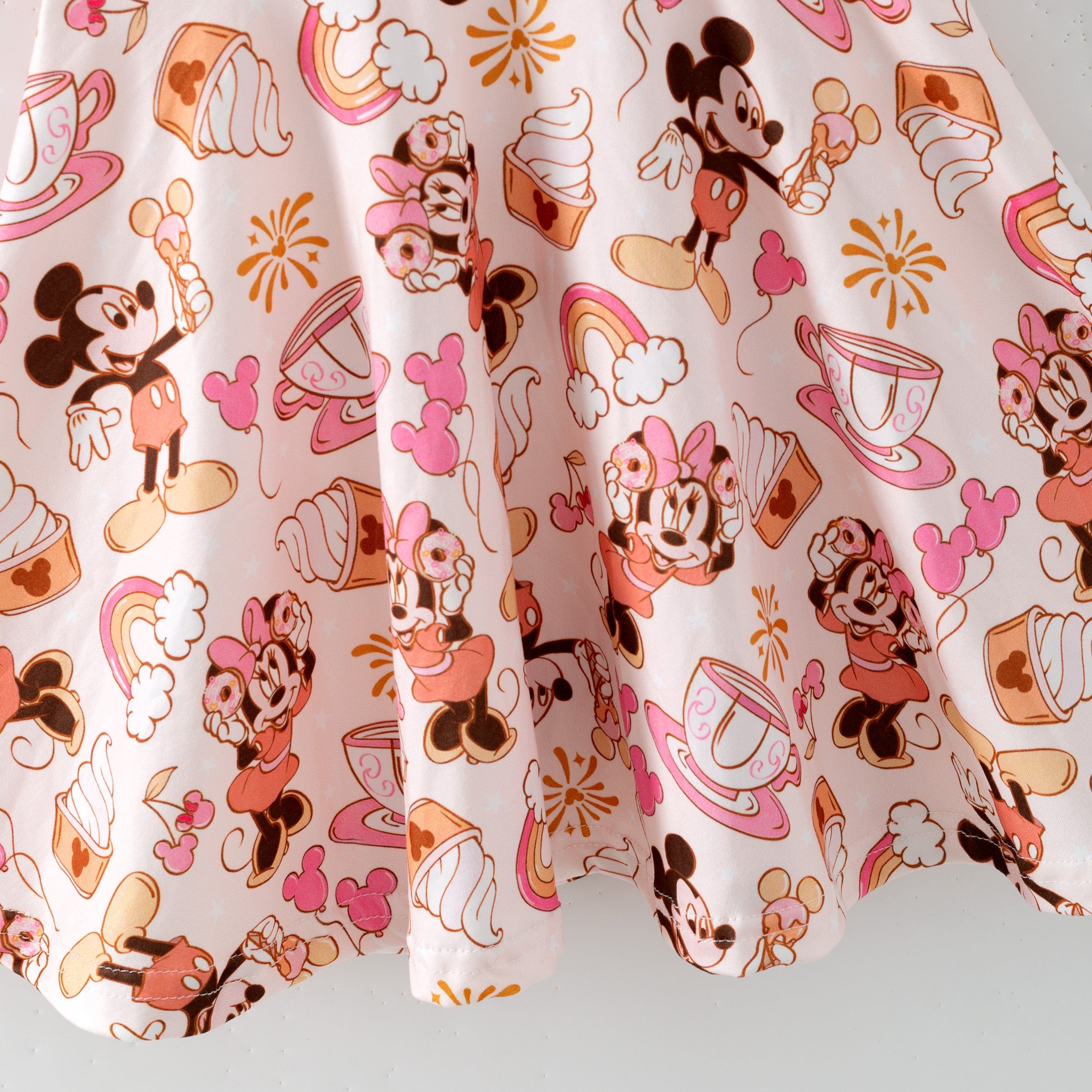 (Pre Order,Prepack Zone)Girls Spring&Summer Cartoon Print Dress(Mix Size)