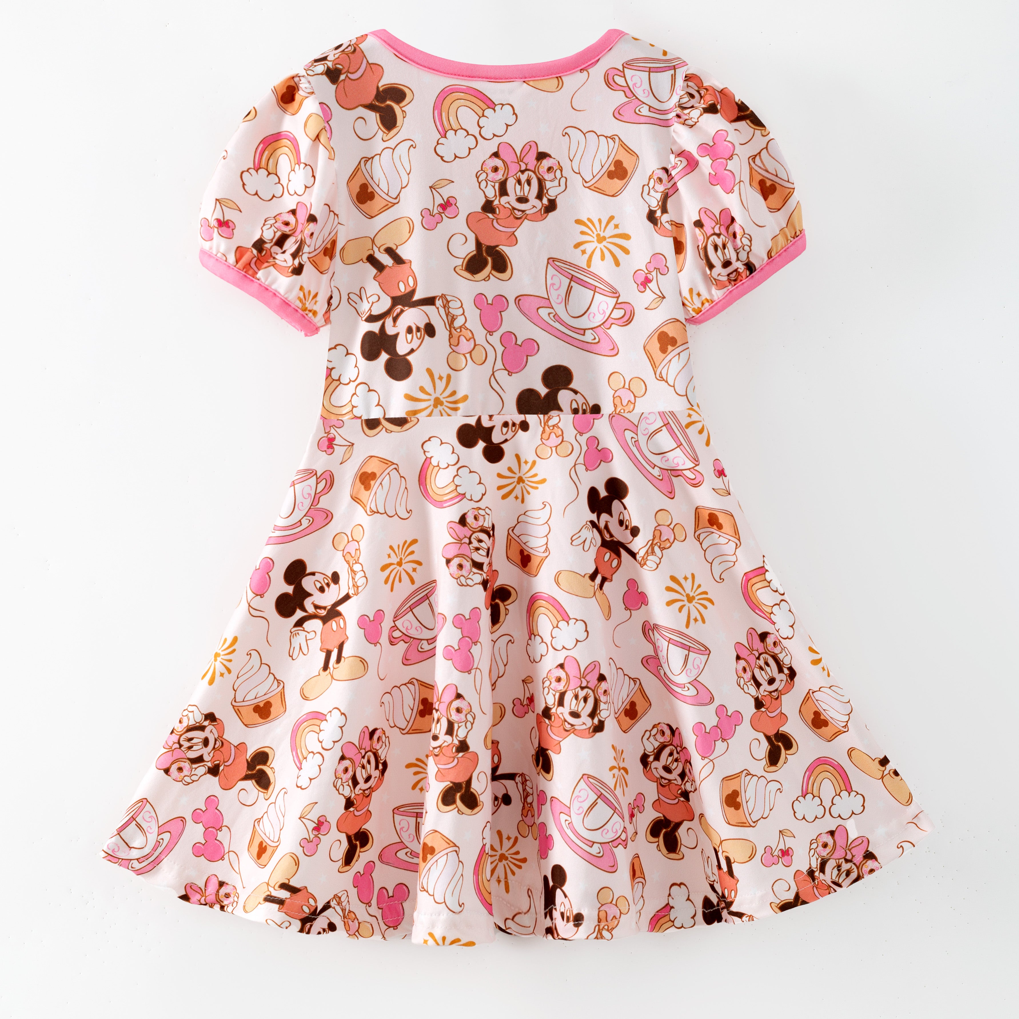 (Pre Order,Prepack Zone)Girls Spring&Summer Cartoon Print Dress(Mix Size)