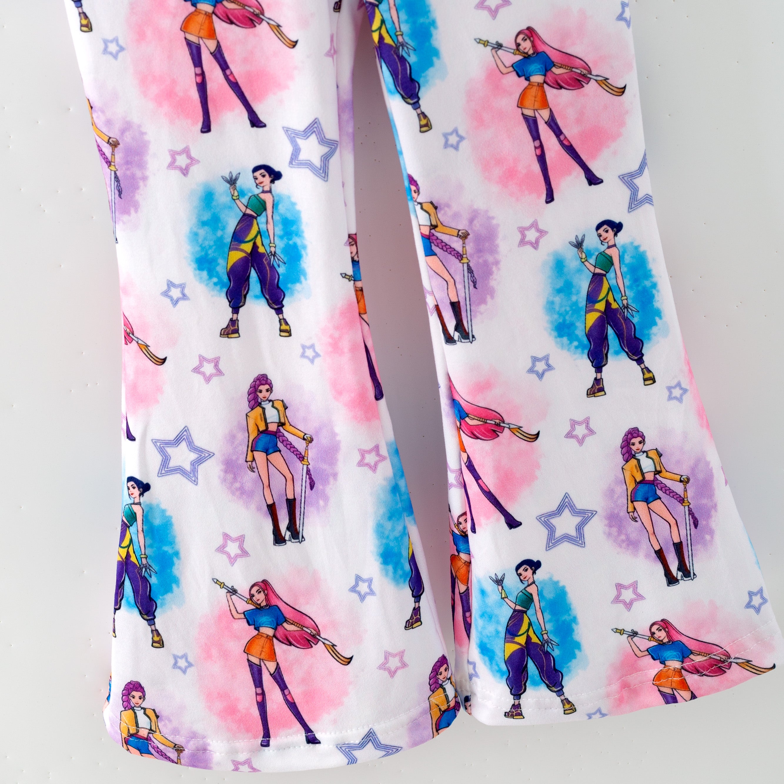 (Pre Order,Prepack Zone)Girls Movie Character Print Outfit Set(Mix Size)